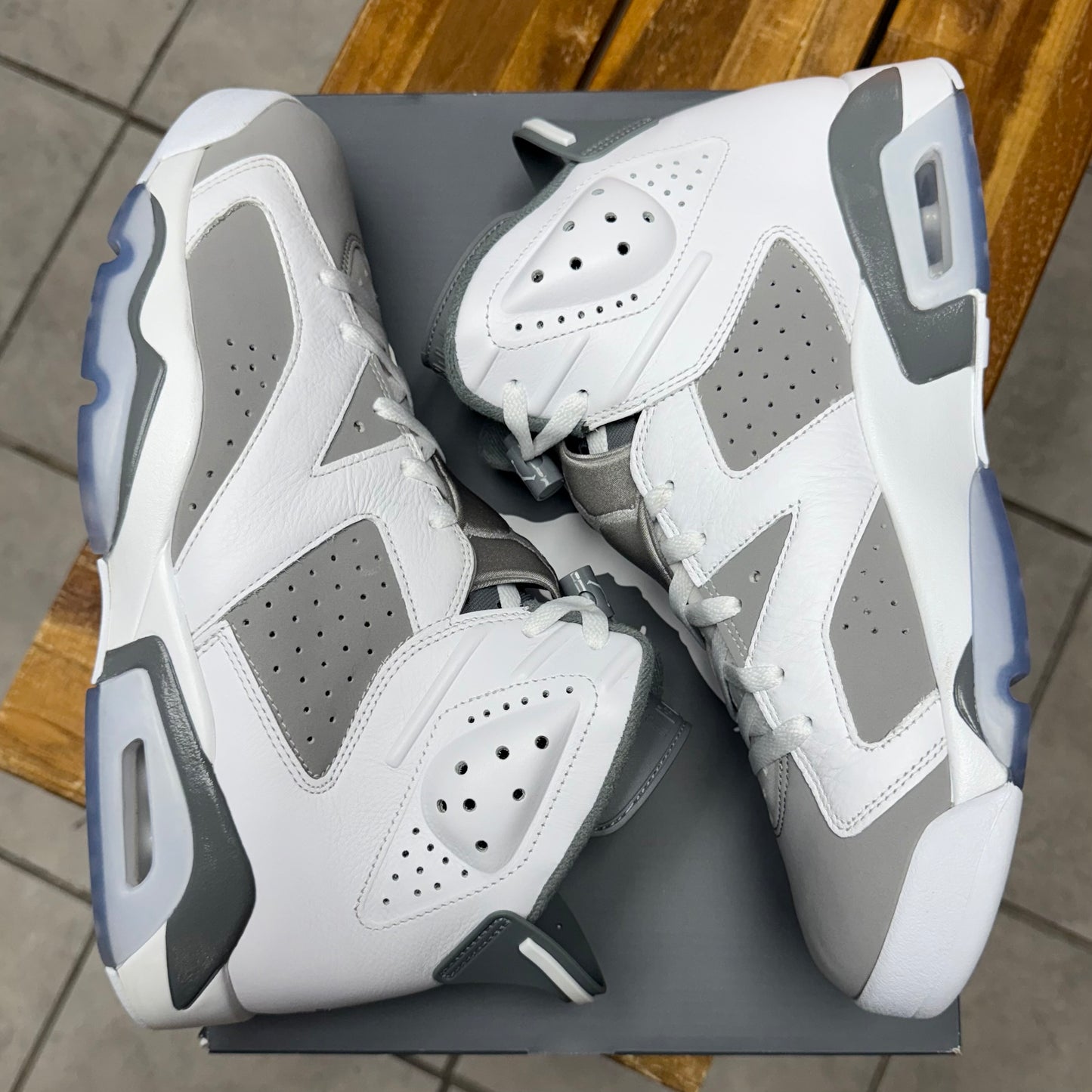 Jordan 6 Cool Grey (Worn)