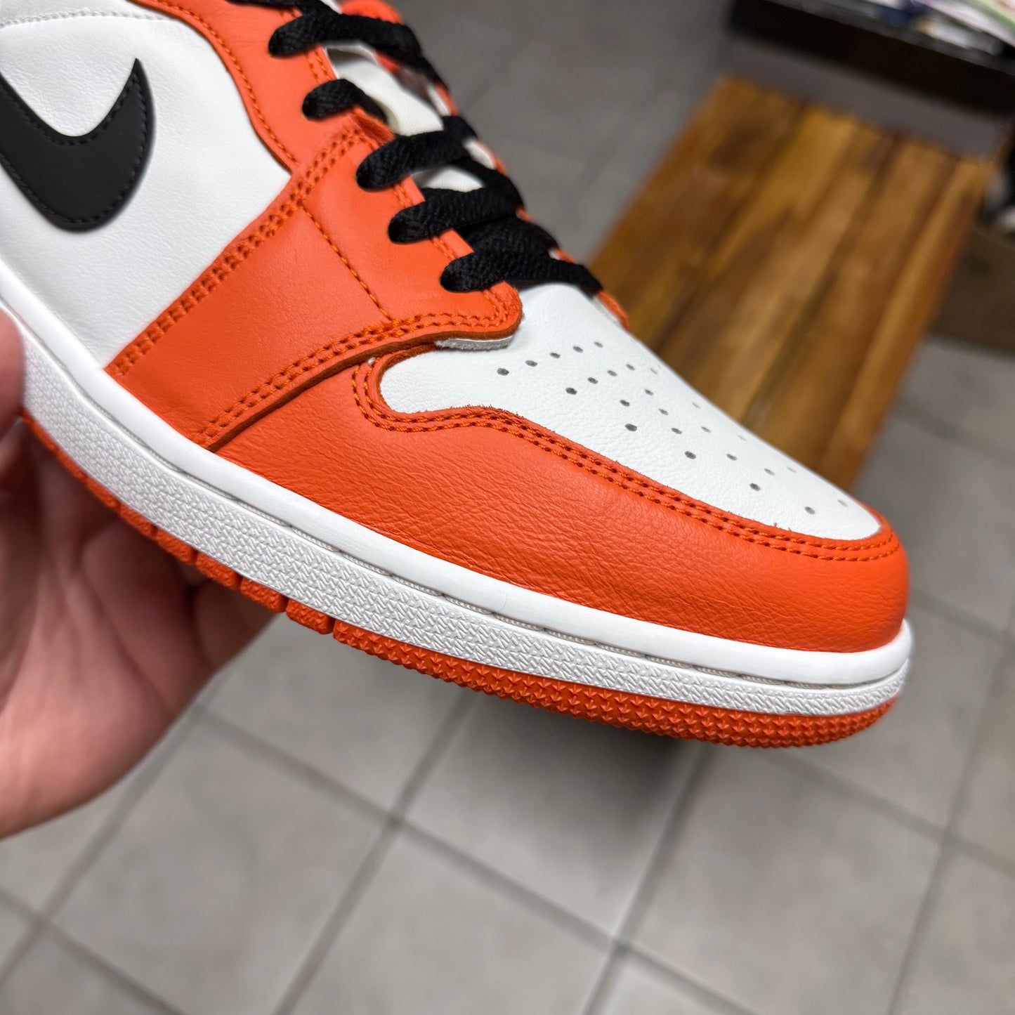 Jordan 1 Low OG Starfish (Worn)