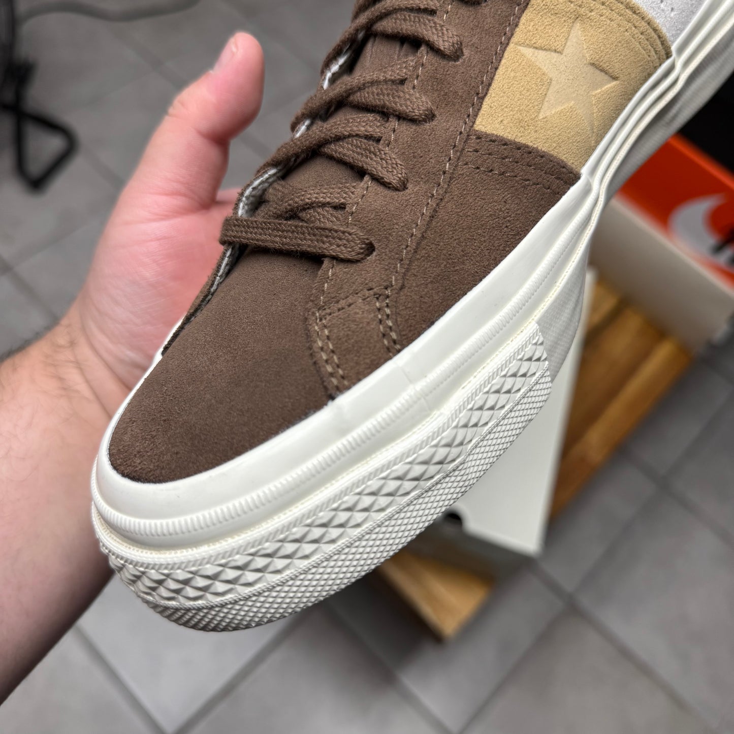 Converse Carhartt WIP x One Star Academy Pro Low Starfish Dark
Earth (Worn)