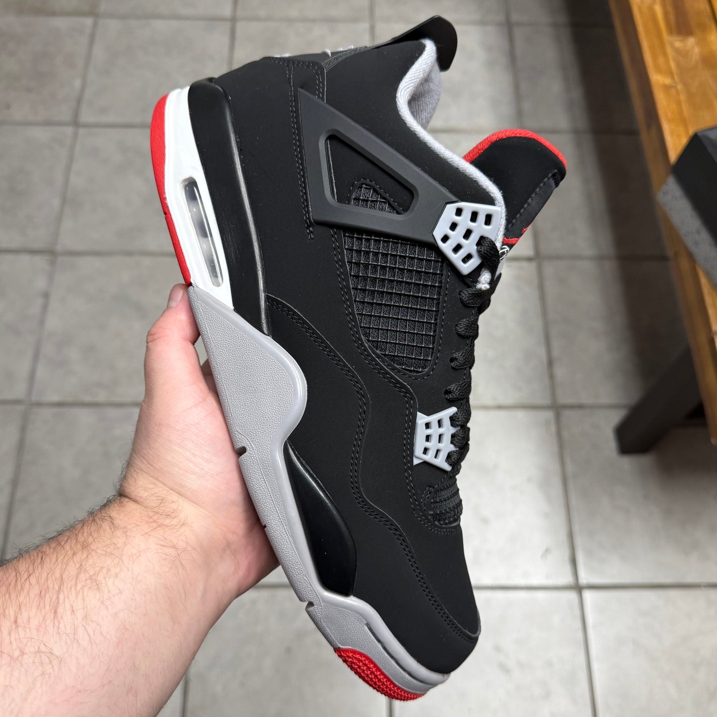 Jordan 4 Bred 2019 (Worn)