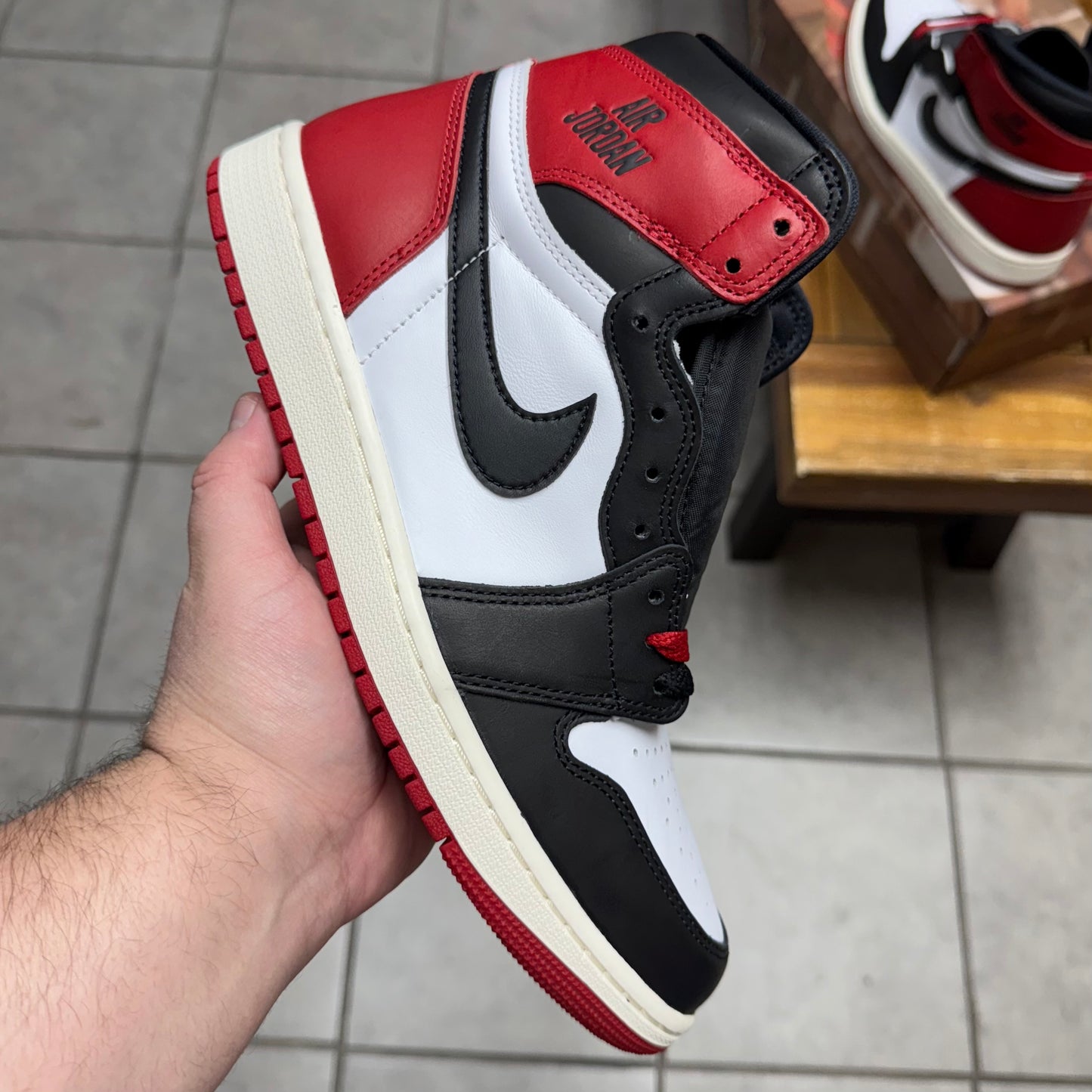 Jordan 1 High OG Black Toe Reimagined