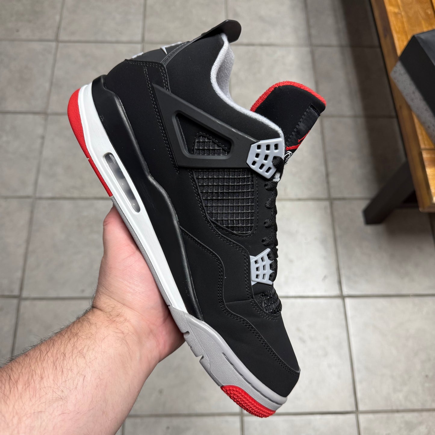 Jordan 4 Bred 2019 (Worn)
