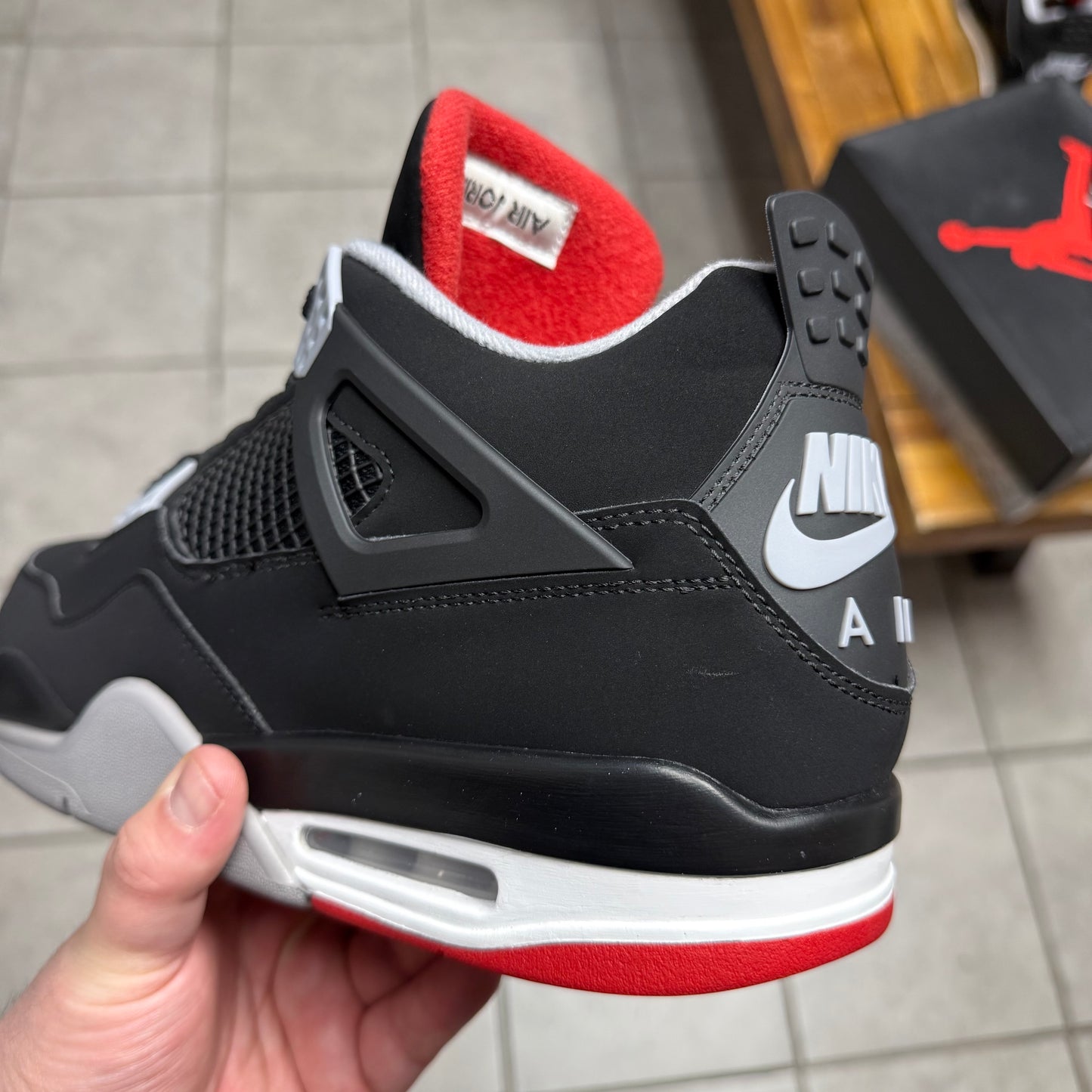 Jordan 4 Bred 2019 (Worn)