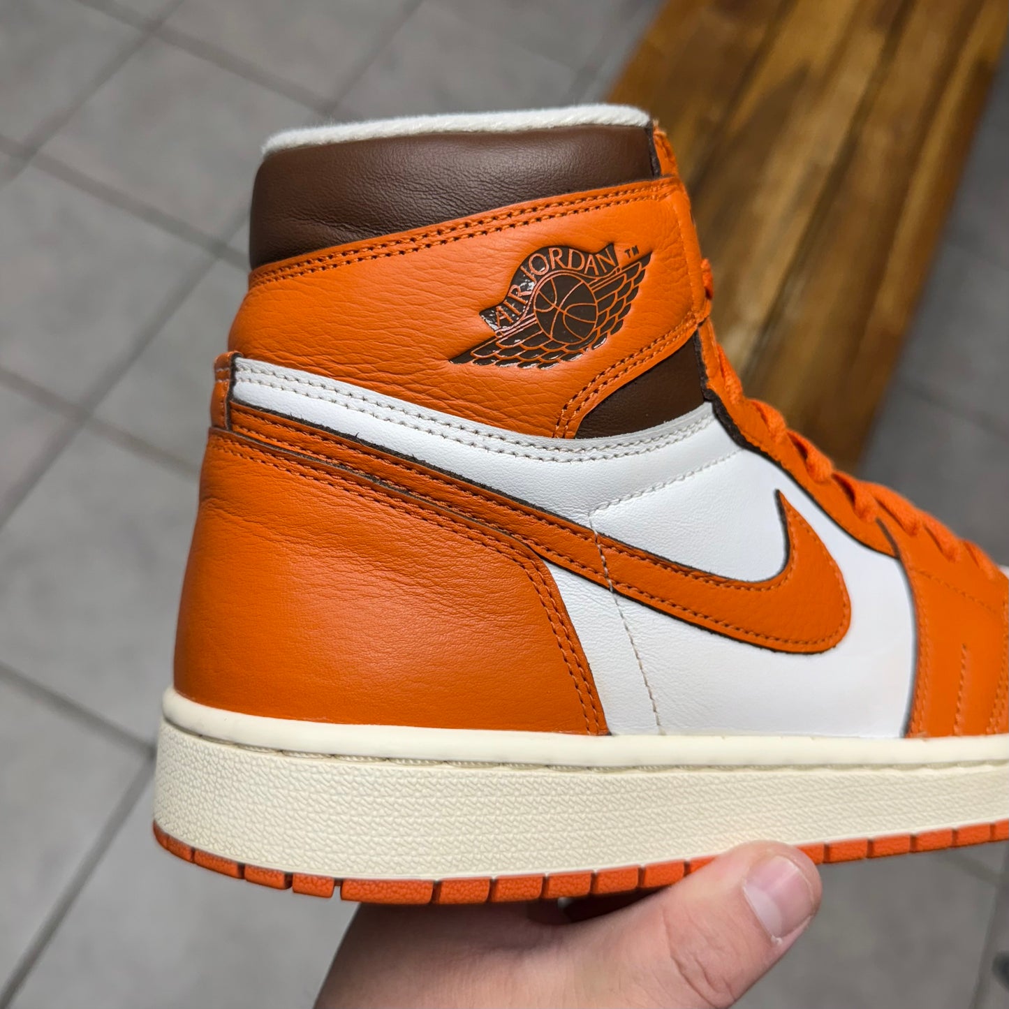 Jordan 1 Retro High OG Starfish W (Worn)