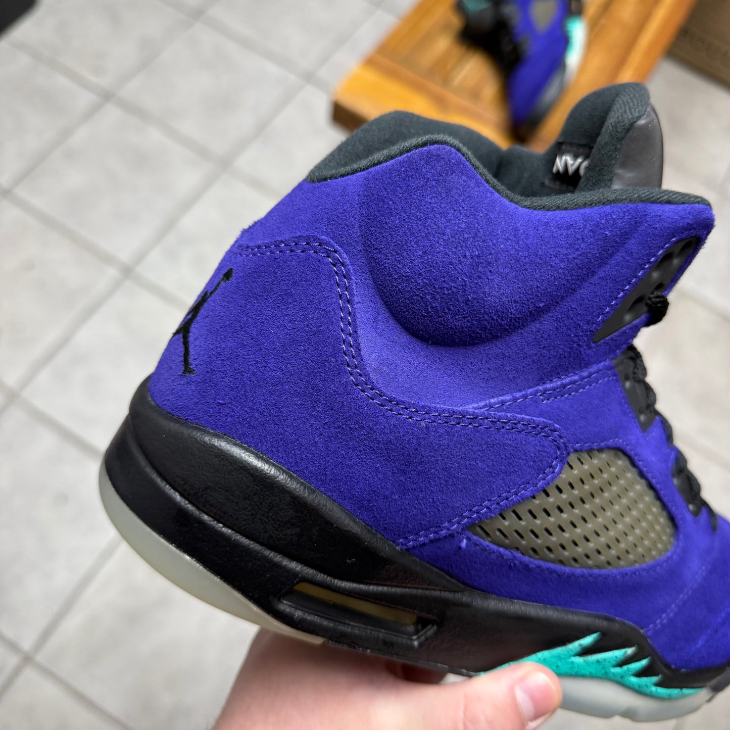 Jordan 5 Alternate Grape (Worn)