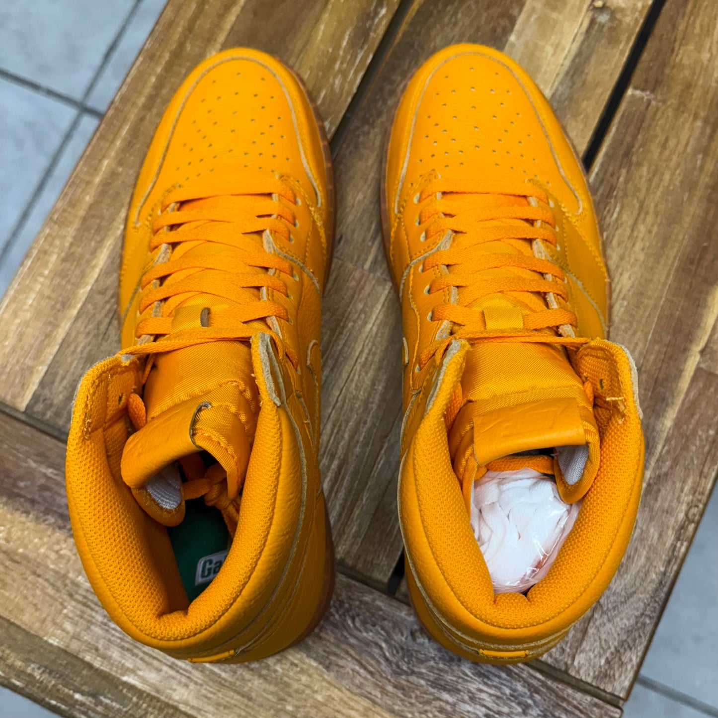 Jordan 1 High OG G8RD Orange Peel (Worn)