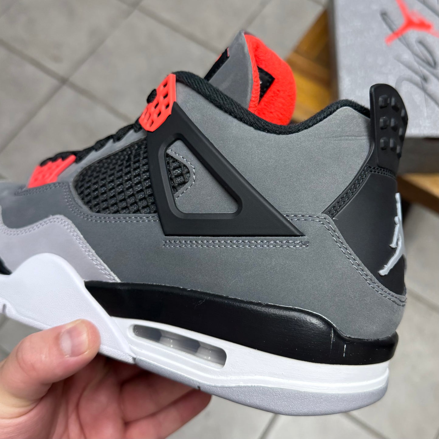 Jordan 4 Infrared (Worn)