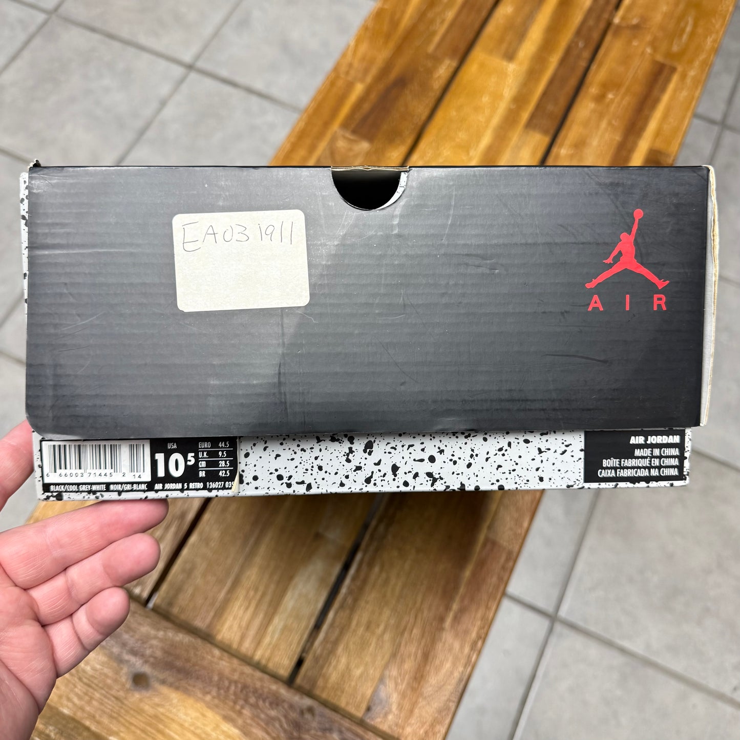 Jordan 5 Oreo 2013 (Worn)