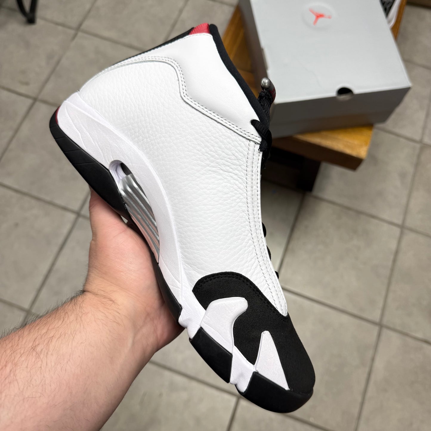 Jordan 14 Black Toe (Worn)