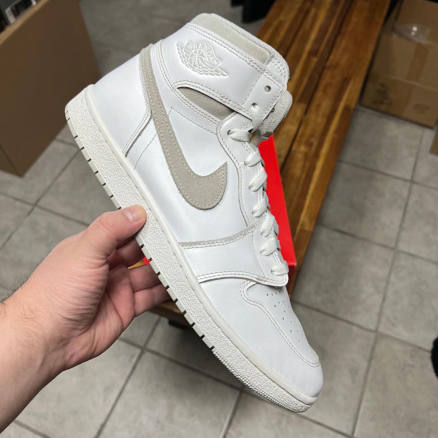 Jordan 1 High ‘85 Neutral Gray (Worn)