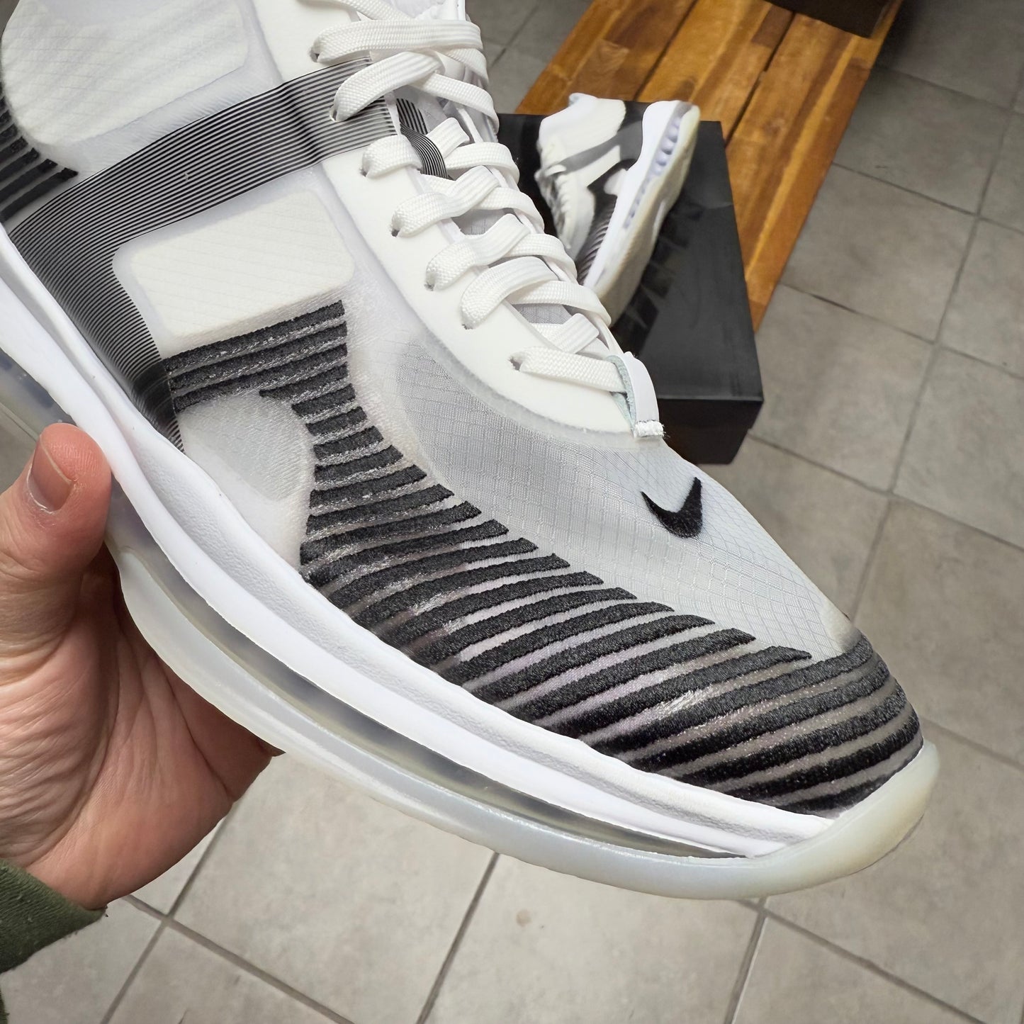 LeBron Icon x John Elliot White (Worn)
