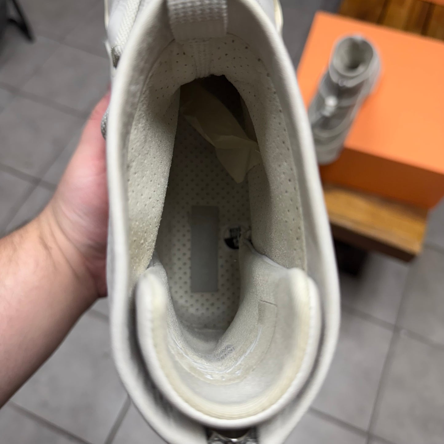 Nike Air Fear Of God 1 Light Bone (Worn)