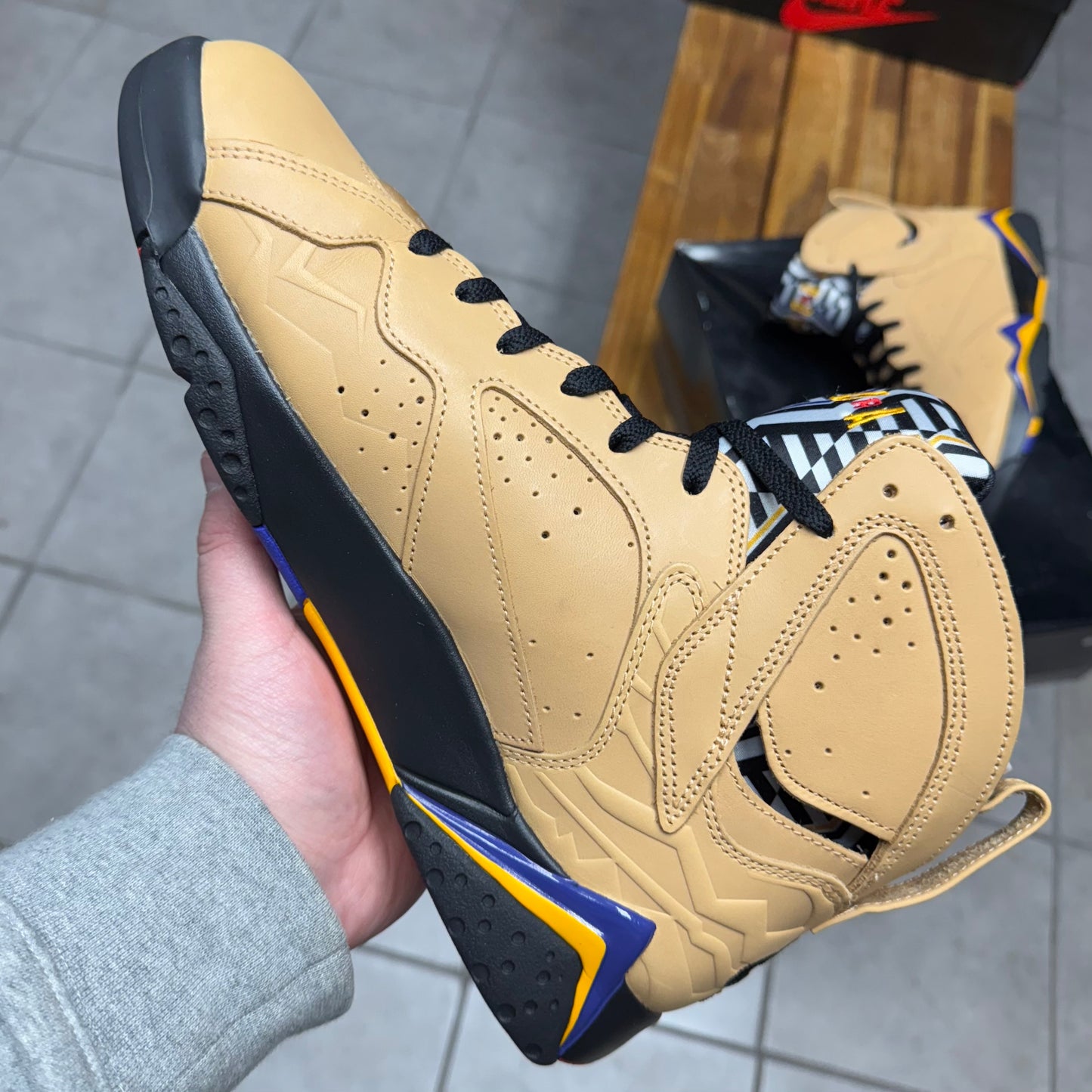 Jordan 7 Afrobeats (Worn)