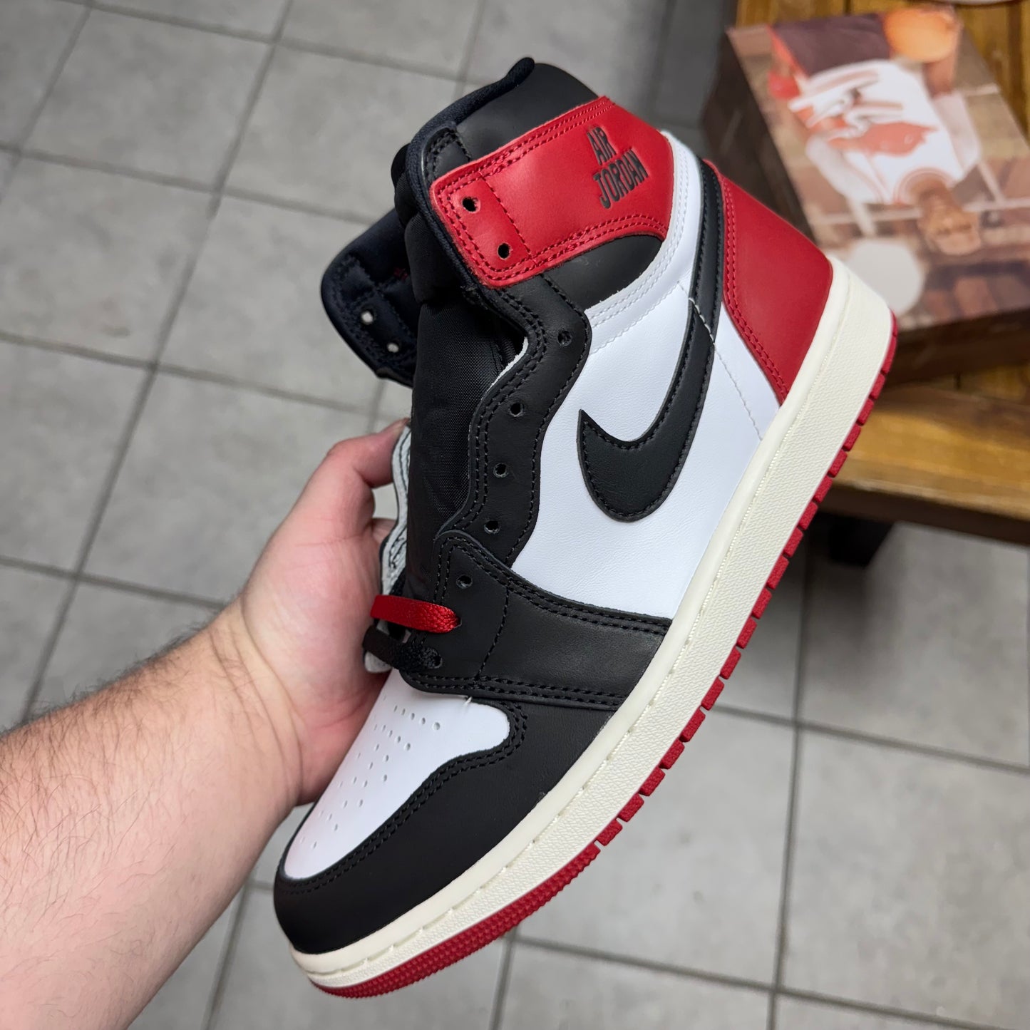 Jordan 1 High OG Black Toe Reimagined