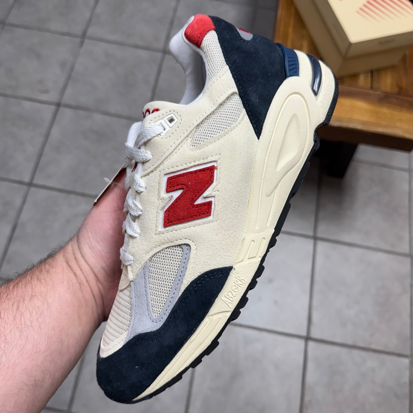 New Balance 990v2 x Teddy Santis ‘Navy Sea Salt’