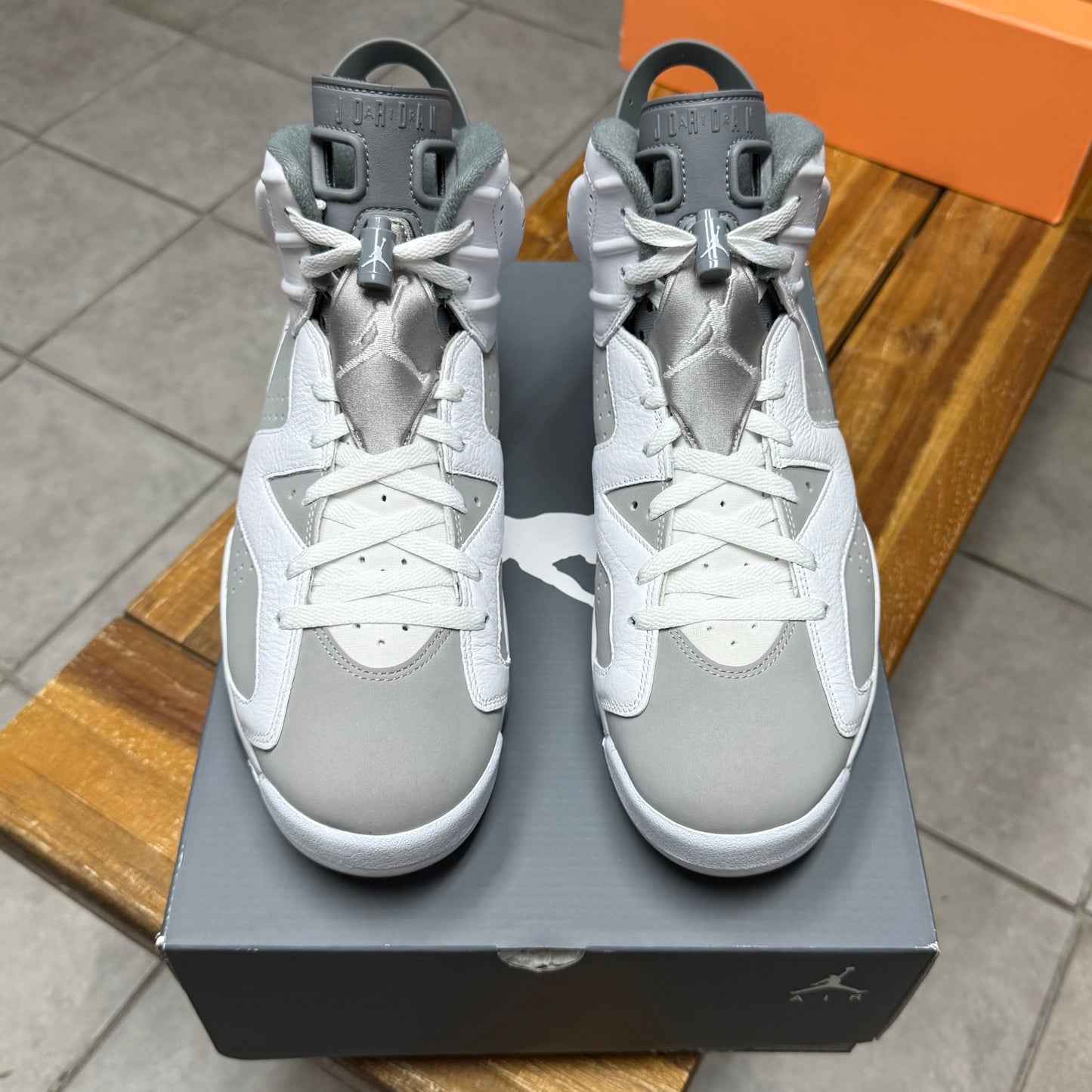 Jordan 6 Cool Grey (Worn)