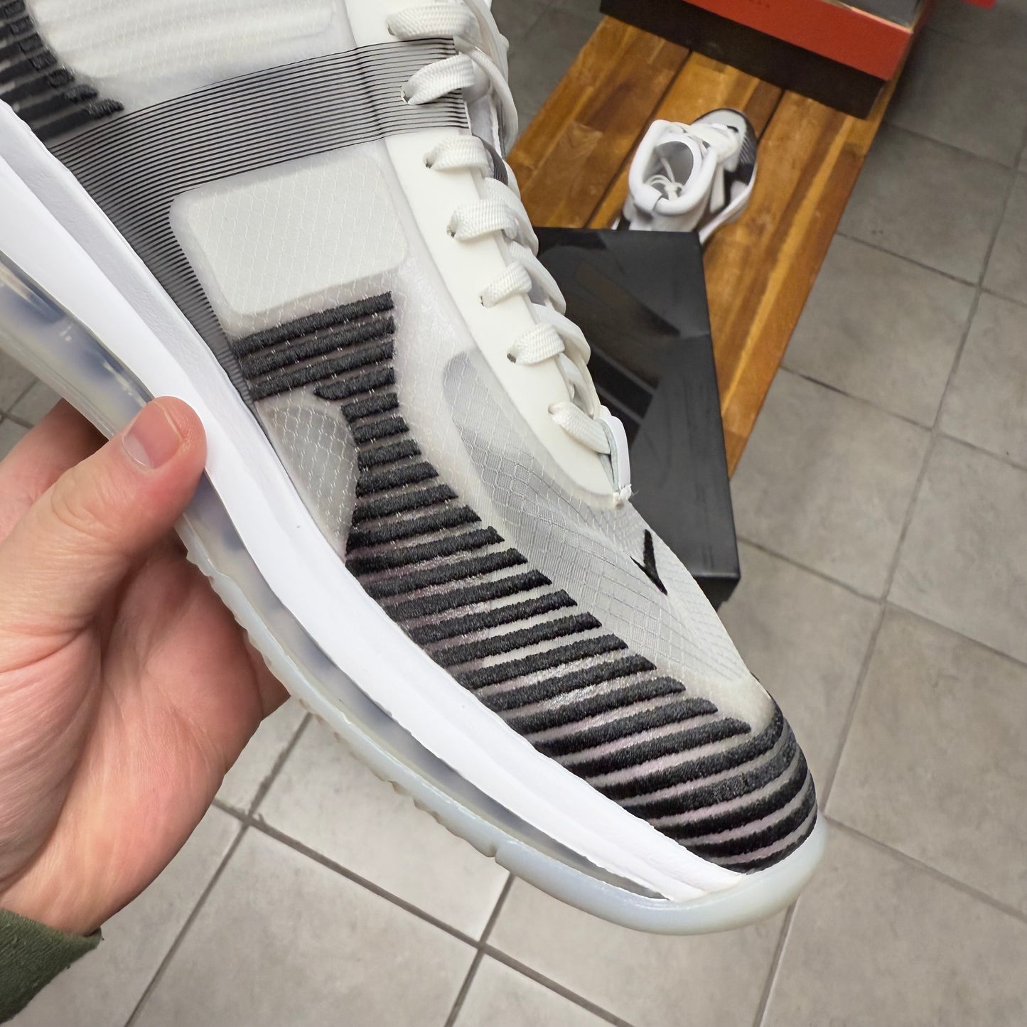 LeBron Icon x John Elliot White (Worn)