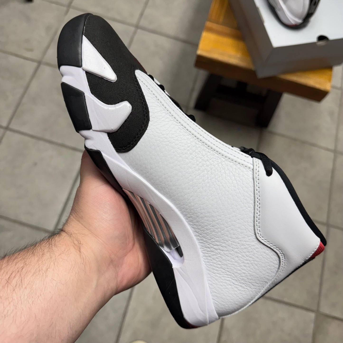 Jordan 14 Black Toe (Worn)