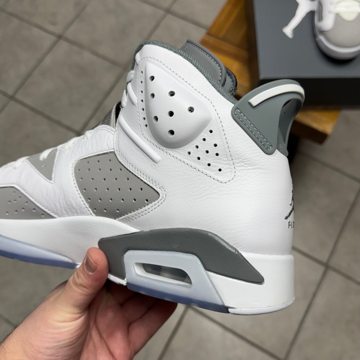 Jordan 6 Cool Grey (Worn)