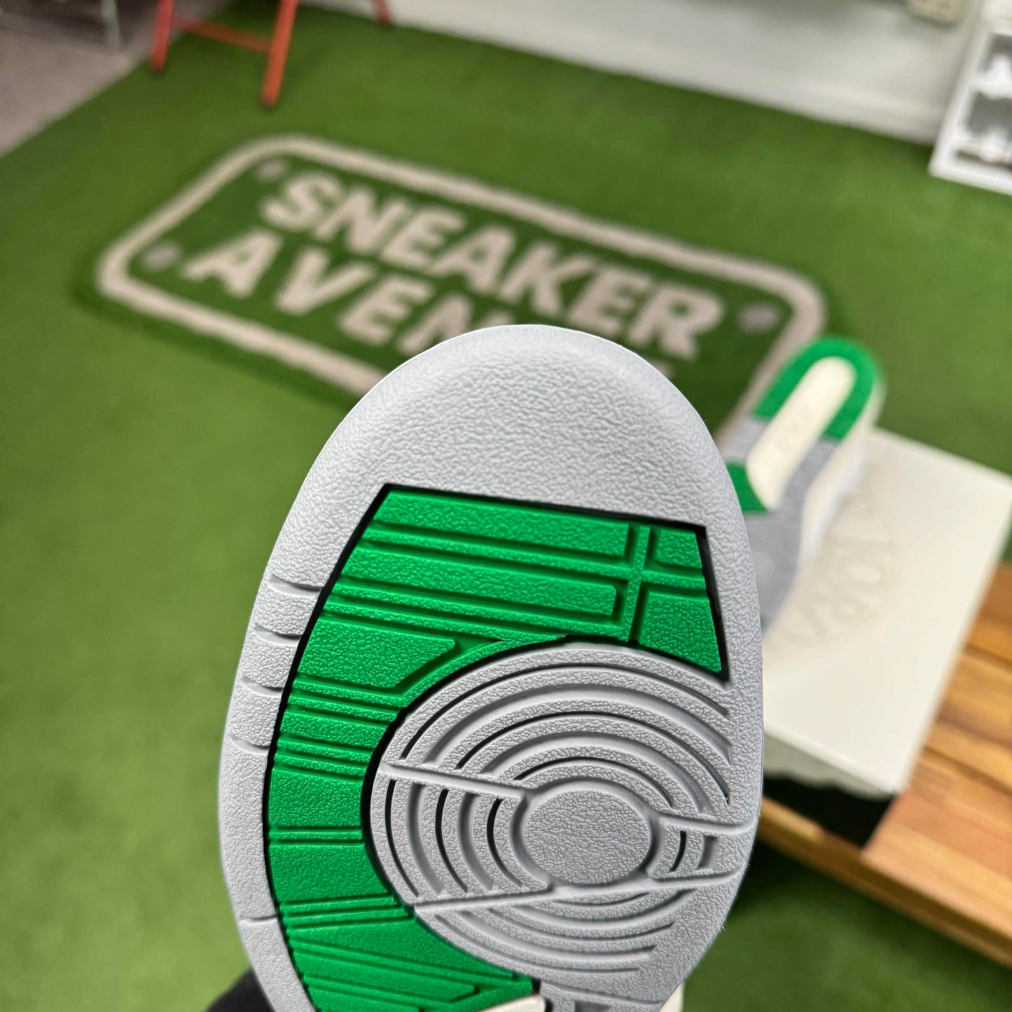 Jordan 2 Lucky Green (Worn)