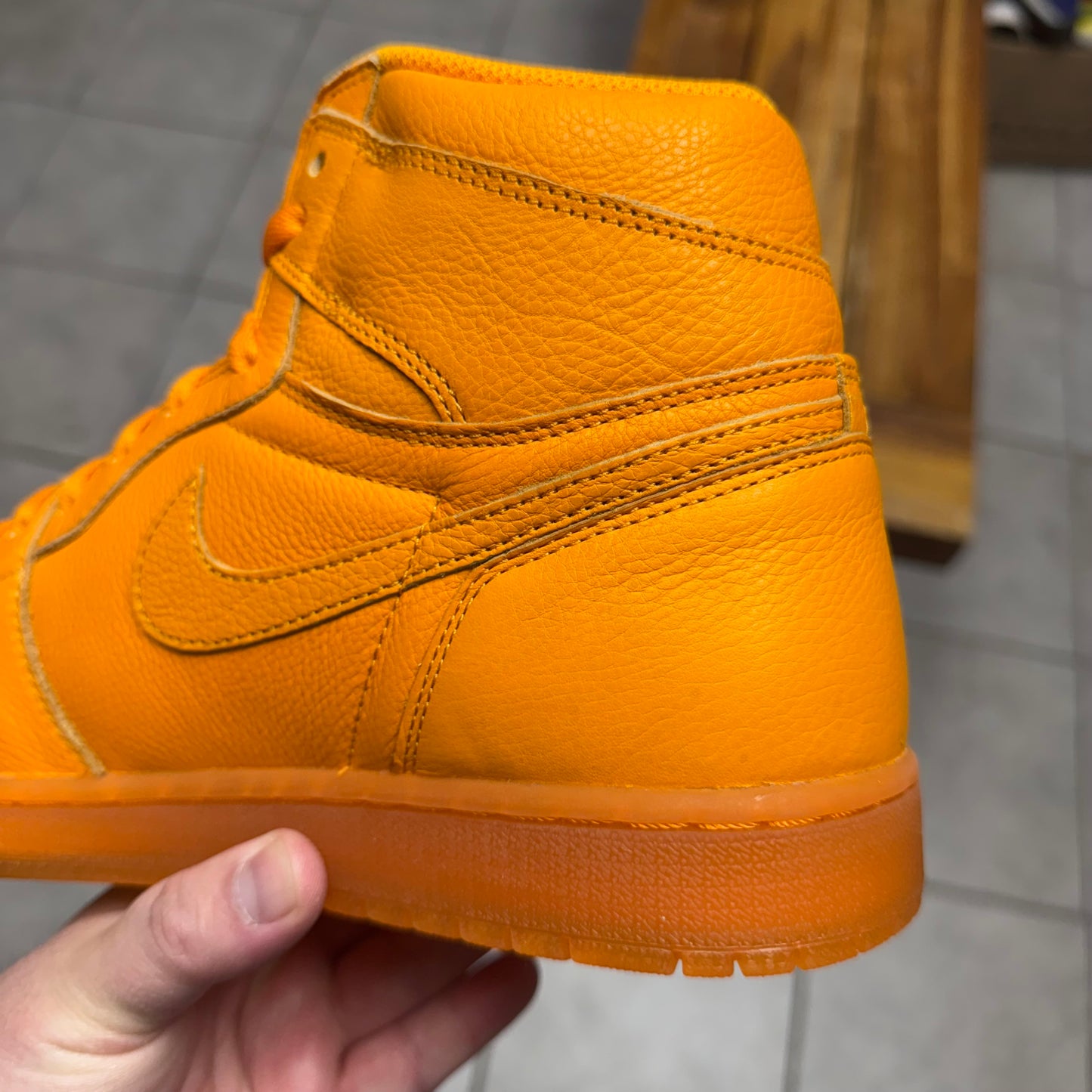 Jordan 1 High OG G8RD Orange Peel (Worn)