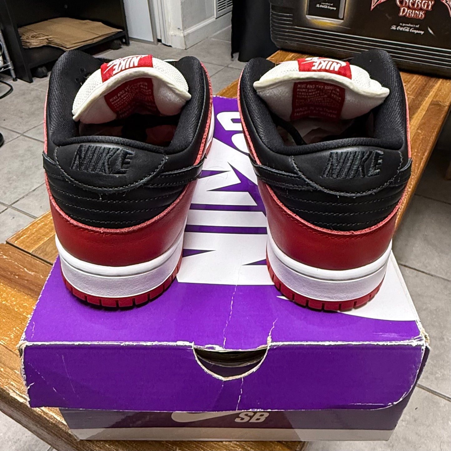 SB Dunk Low J-Pack Chicago (Worn)