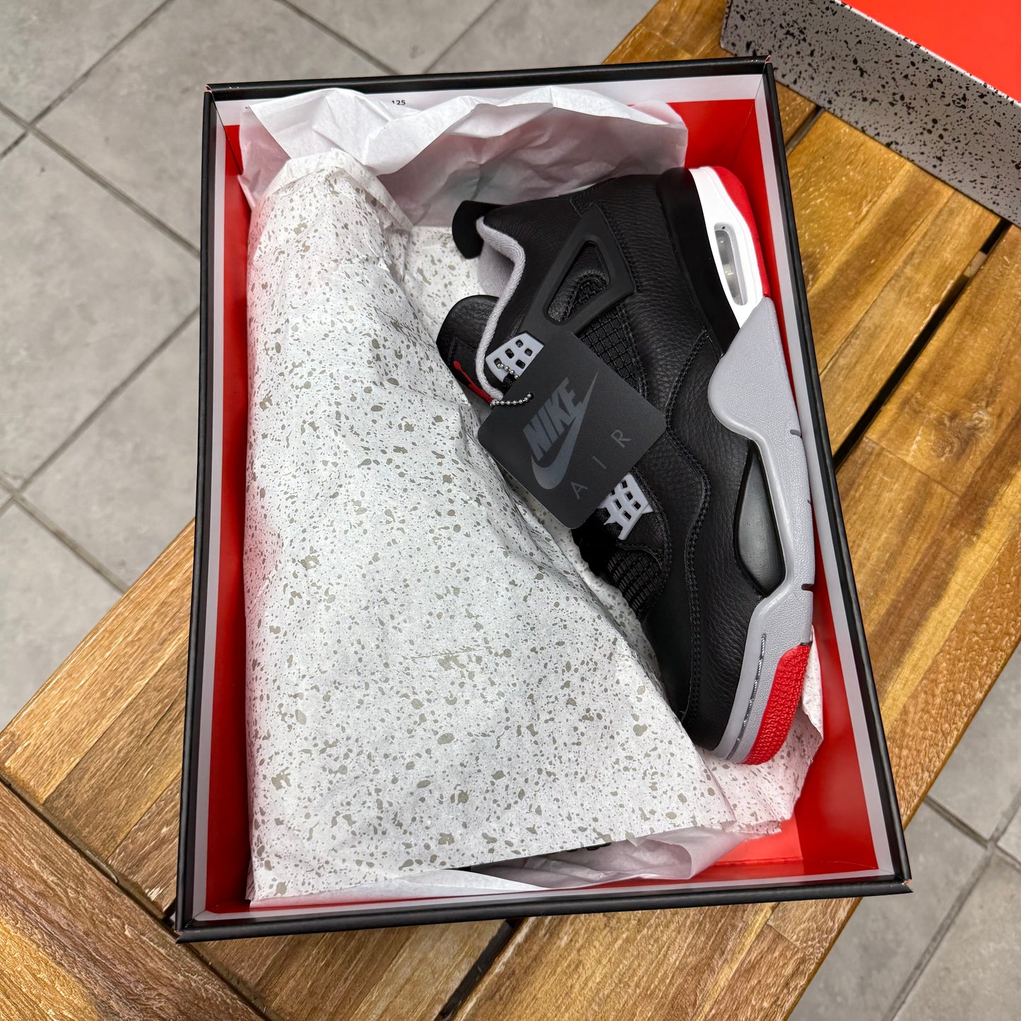 Jordan 4 Bred Reimagined