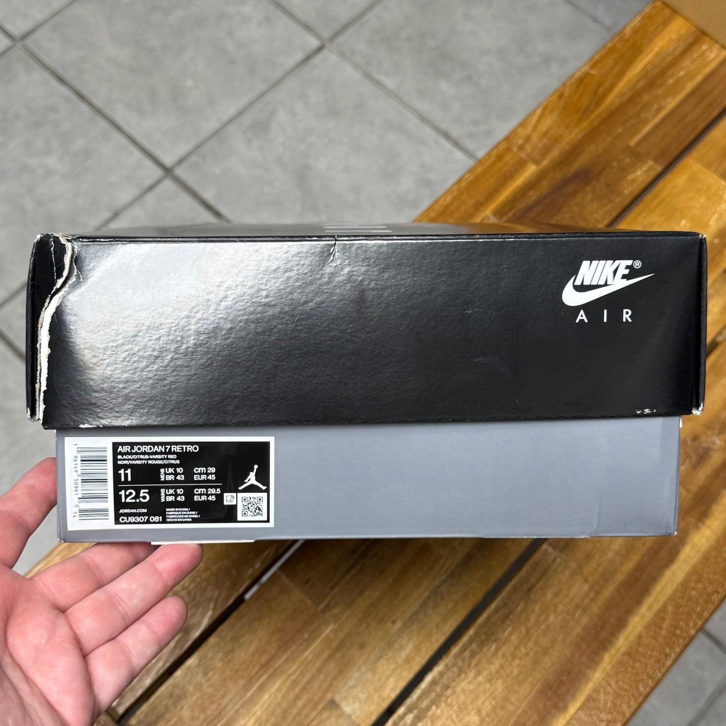 Jordan 7 Citrus (Worn)