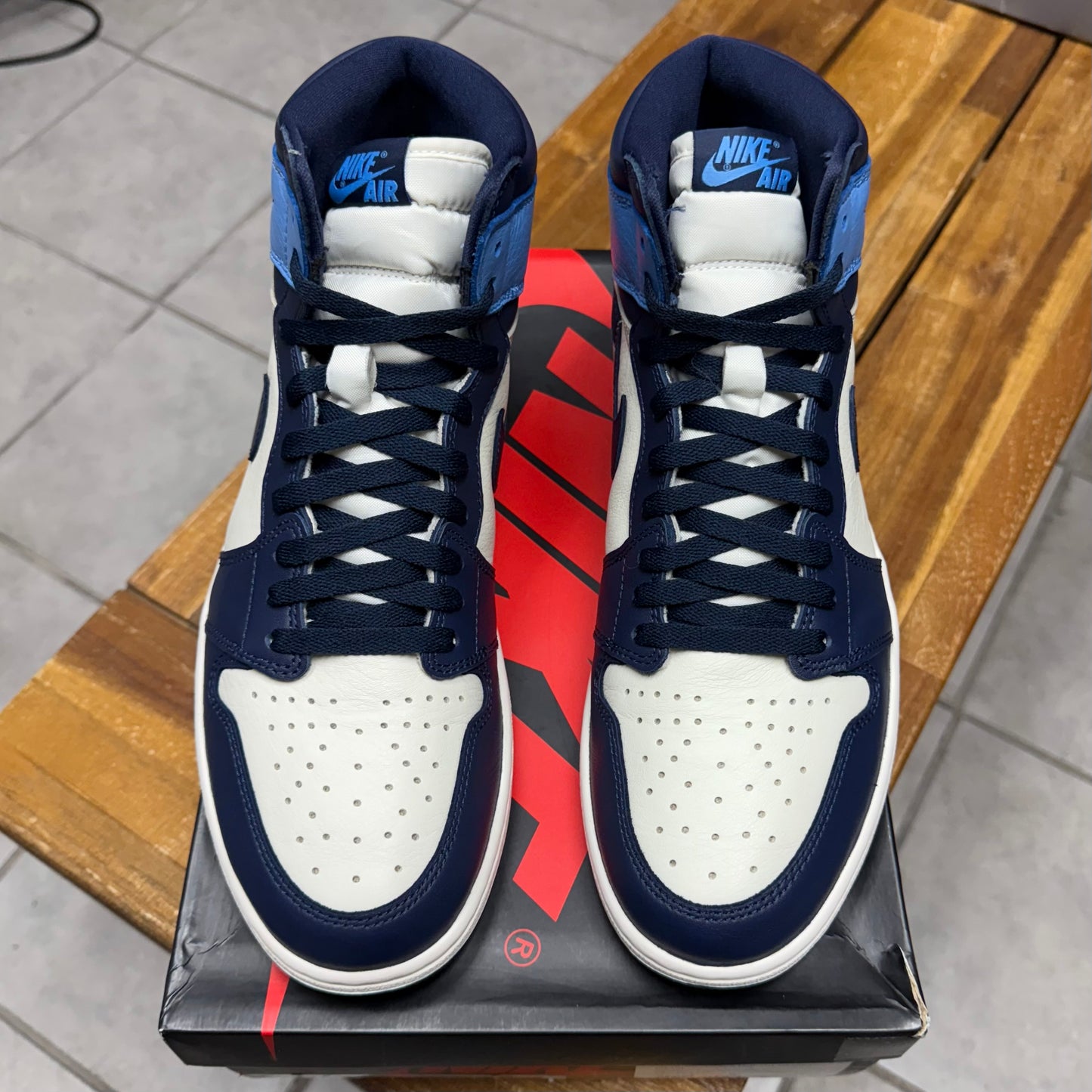 Jordan 1 High OG Obsidian (Worn)