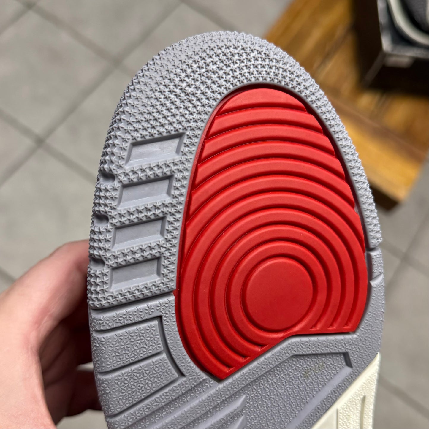 Jordan 3 White Cement Reimagined (Worn)
