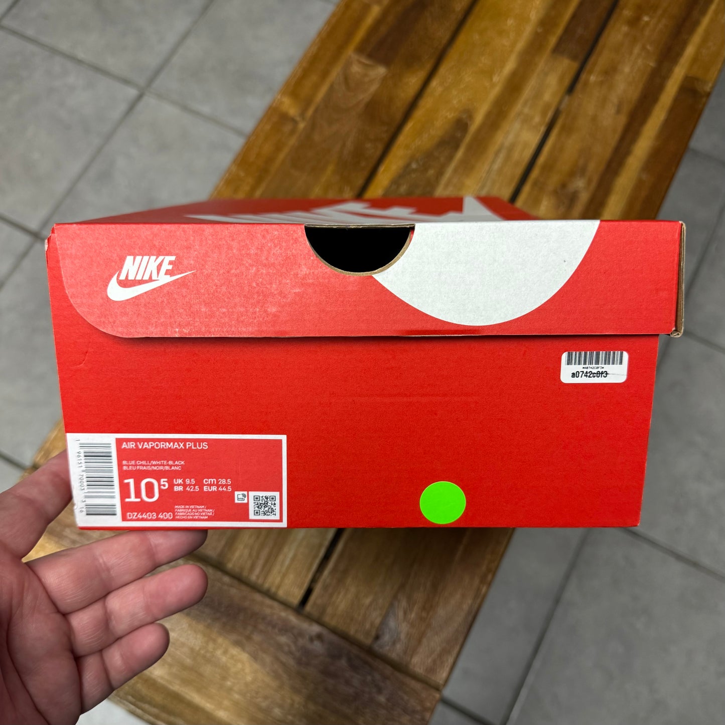 Nike Air VaporMax Plus University Blue (Worn)