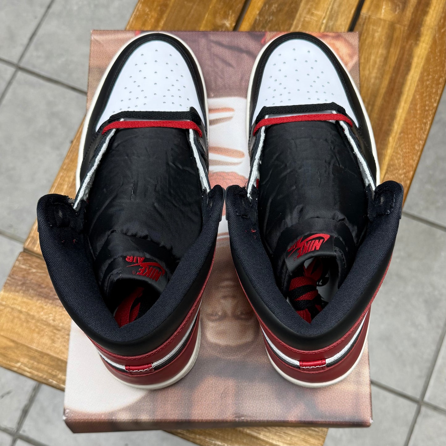 Jordan 1 High OG Black Toe Reimagined