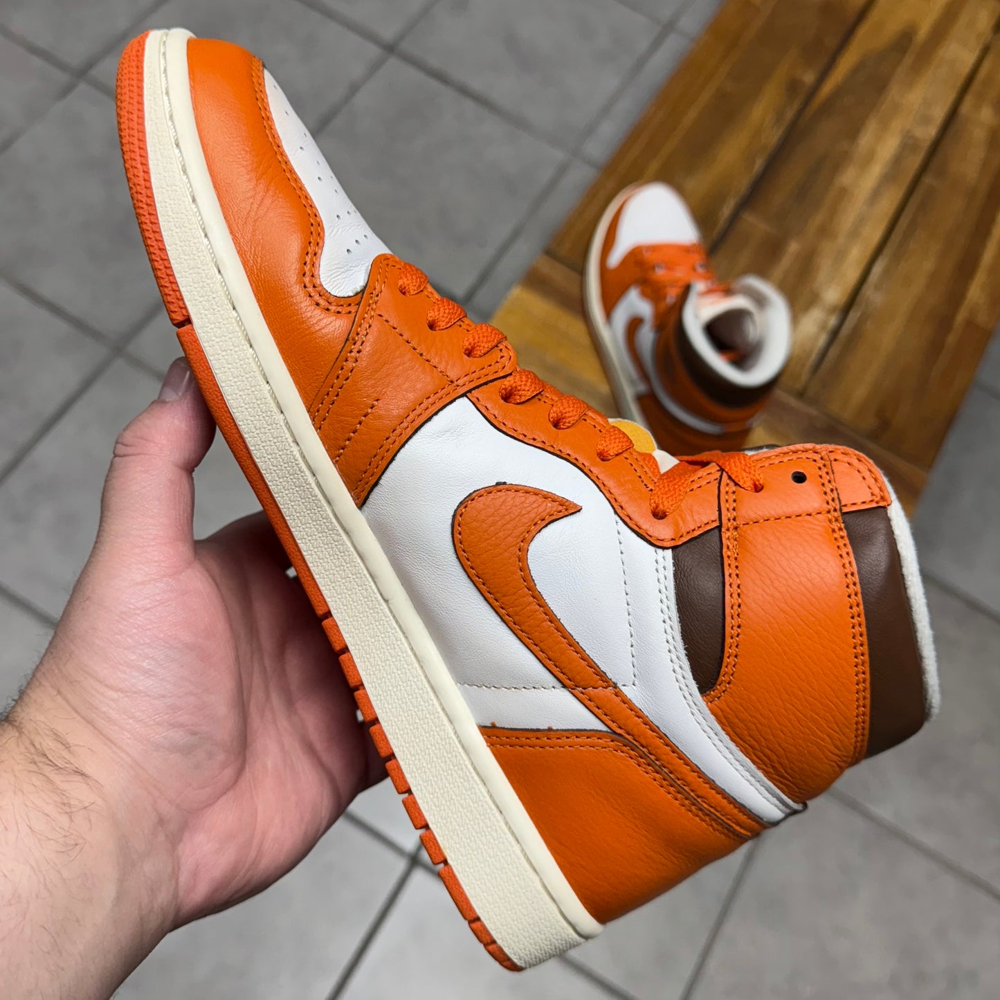 Jordan 1 Retro High OG Starfish W (Worn)
