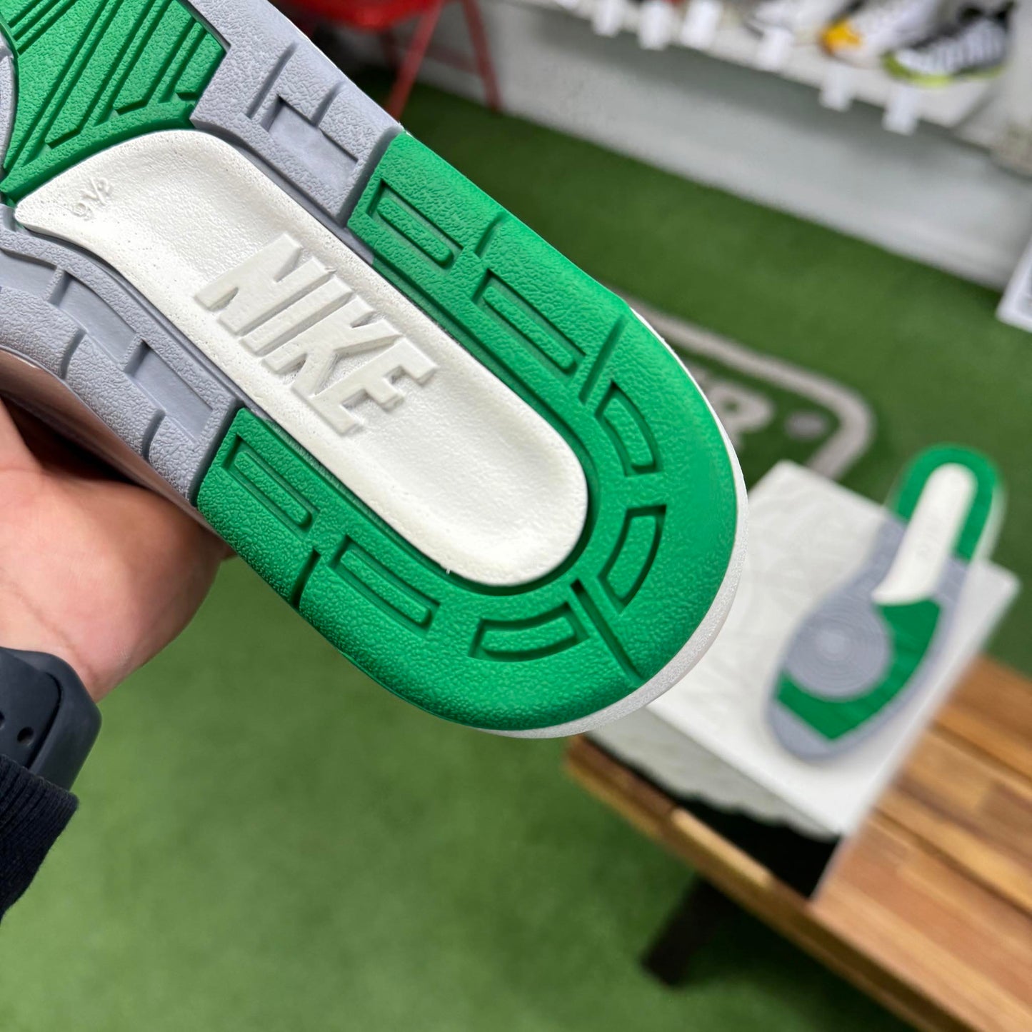 Jordan 2 Lucky Green (Worn)