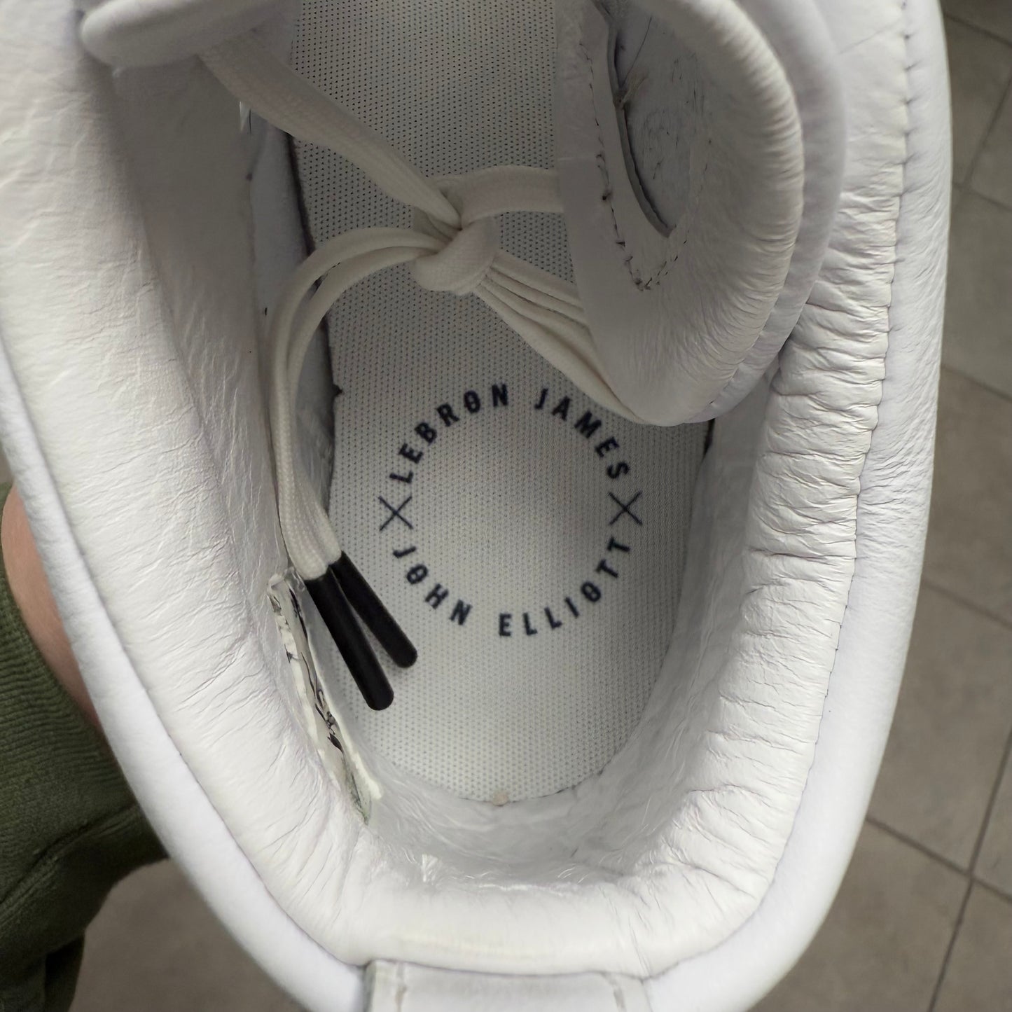 LeBron Icon x John Elliot White (Worn)