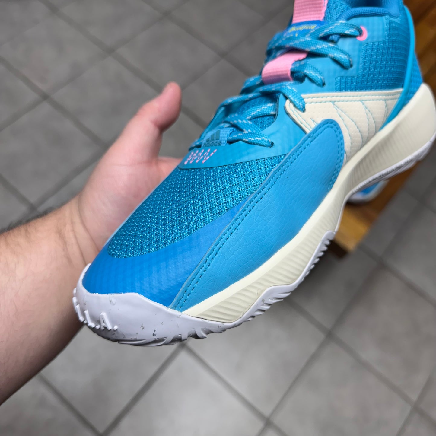 adidas Dame Certified EXTPLY 2.0
Signal Cyan (Worn)
