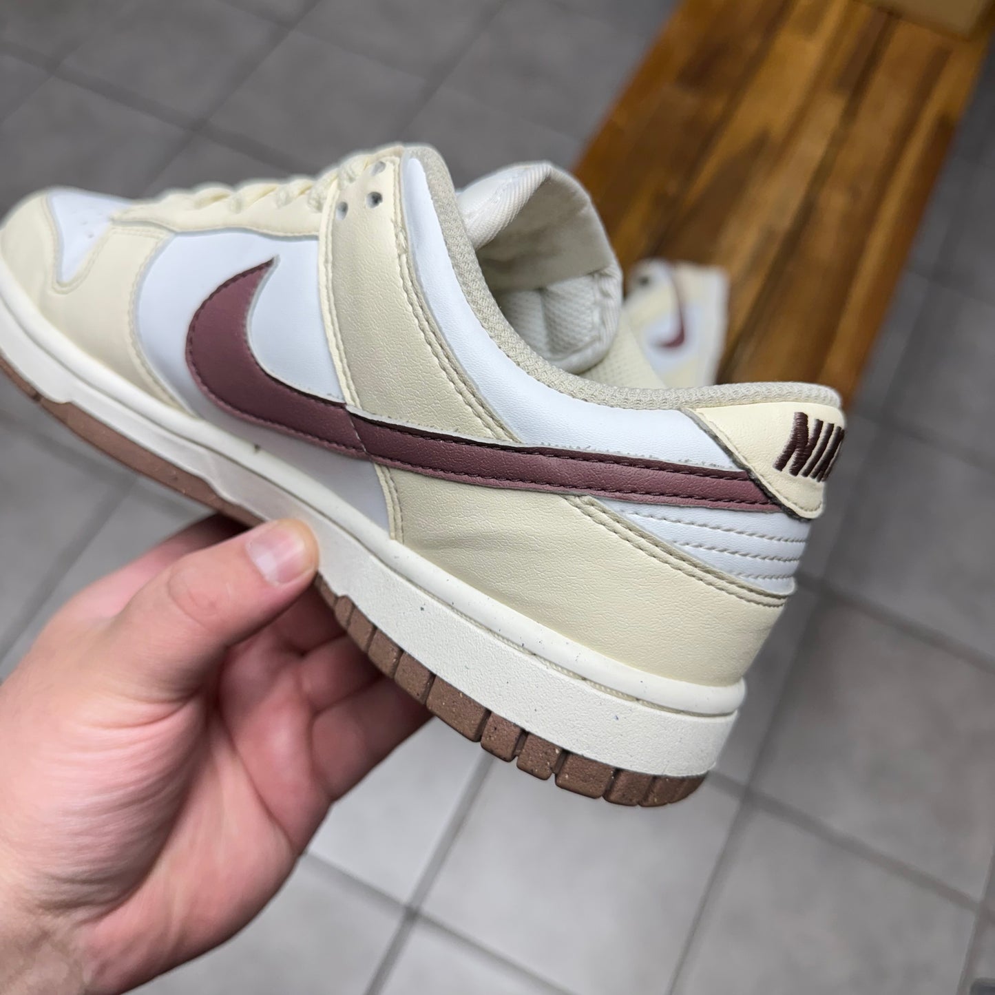 Dunk Next Nature Low Coconut Mauve W (Worn)