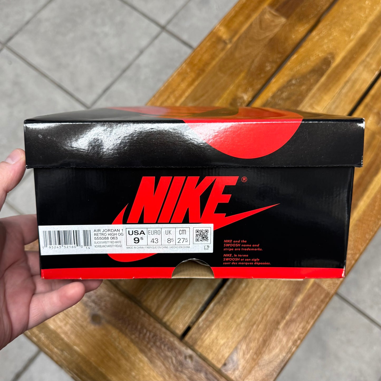 Jordan 1 High OG Patent Bred