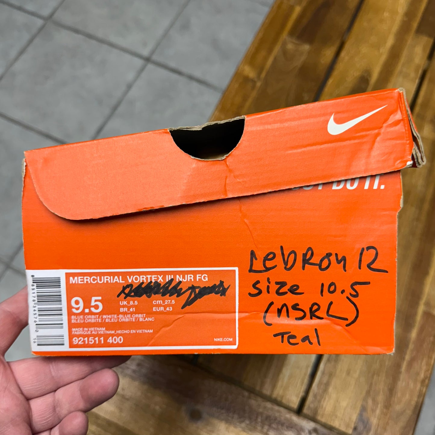 Nike LeBron 12 NSRL (Worn)