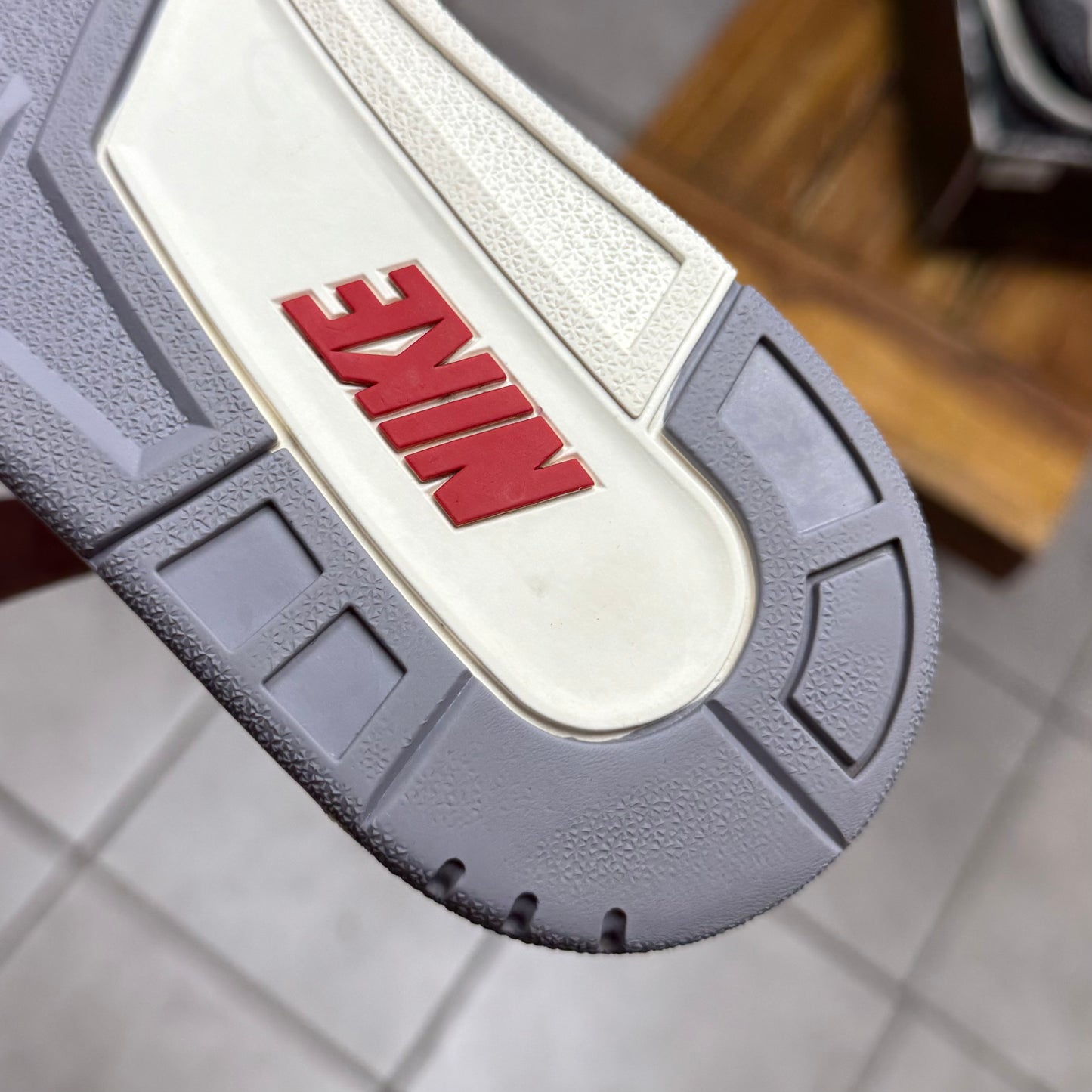 Jordan 3 White Cement Reimagined (Worn)
