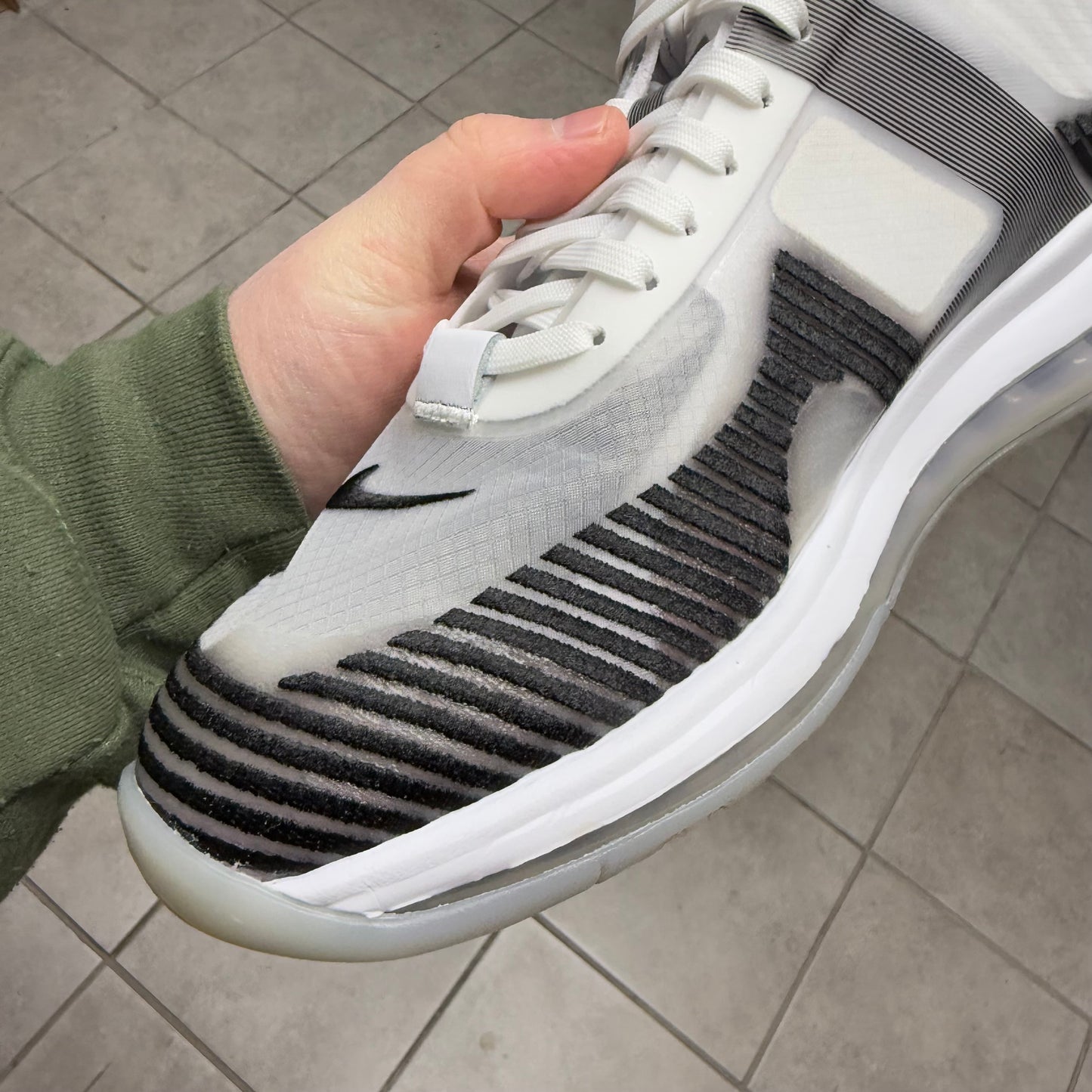 LeBron Icon x John Elliot White (Worn)