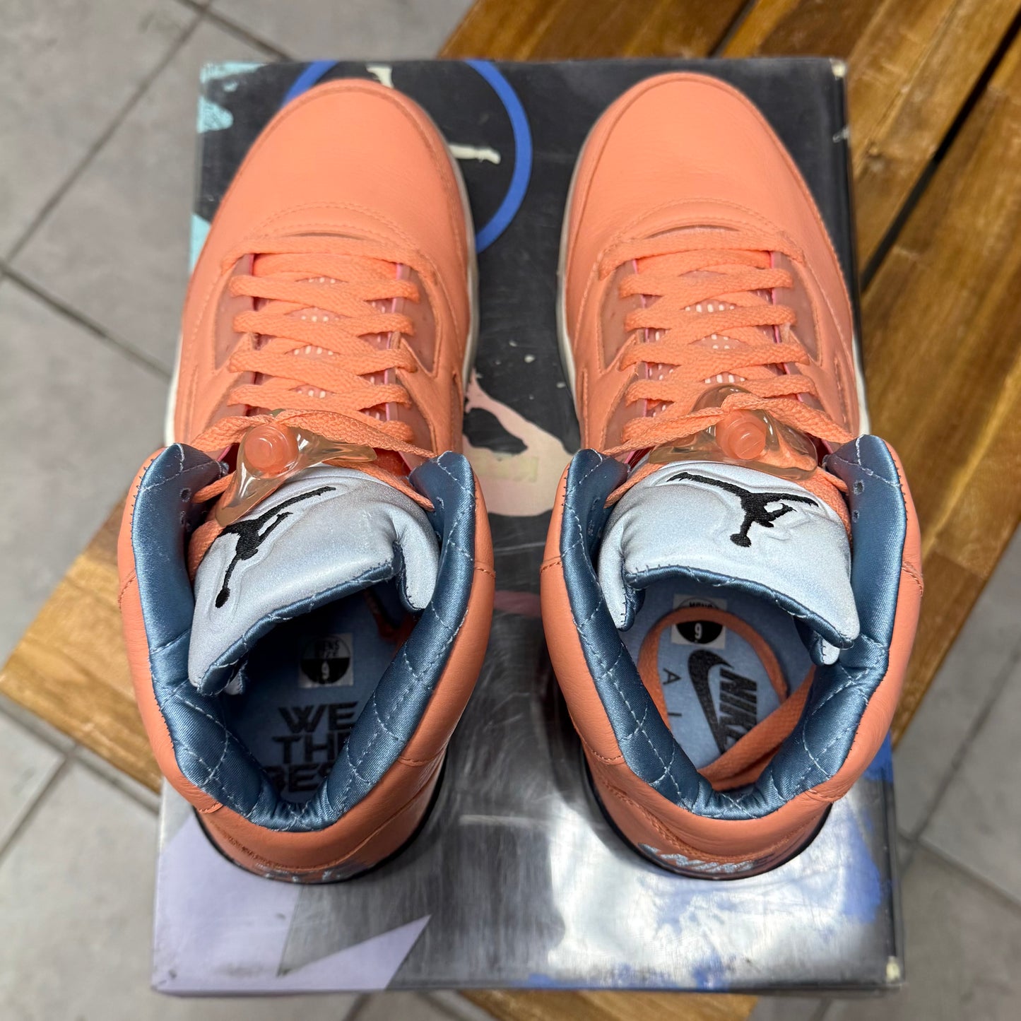 Jordan 5 x DJ Khalid We The Best - Crimson Bliss (Worn)