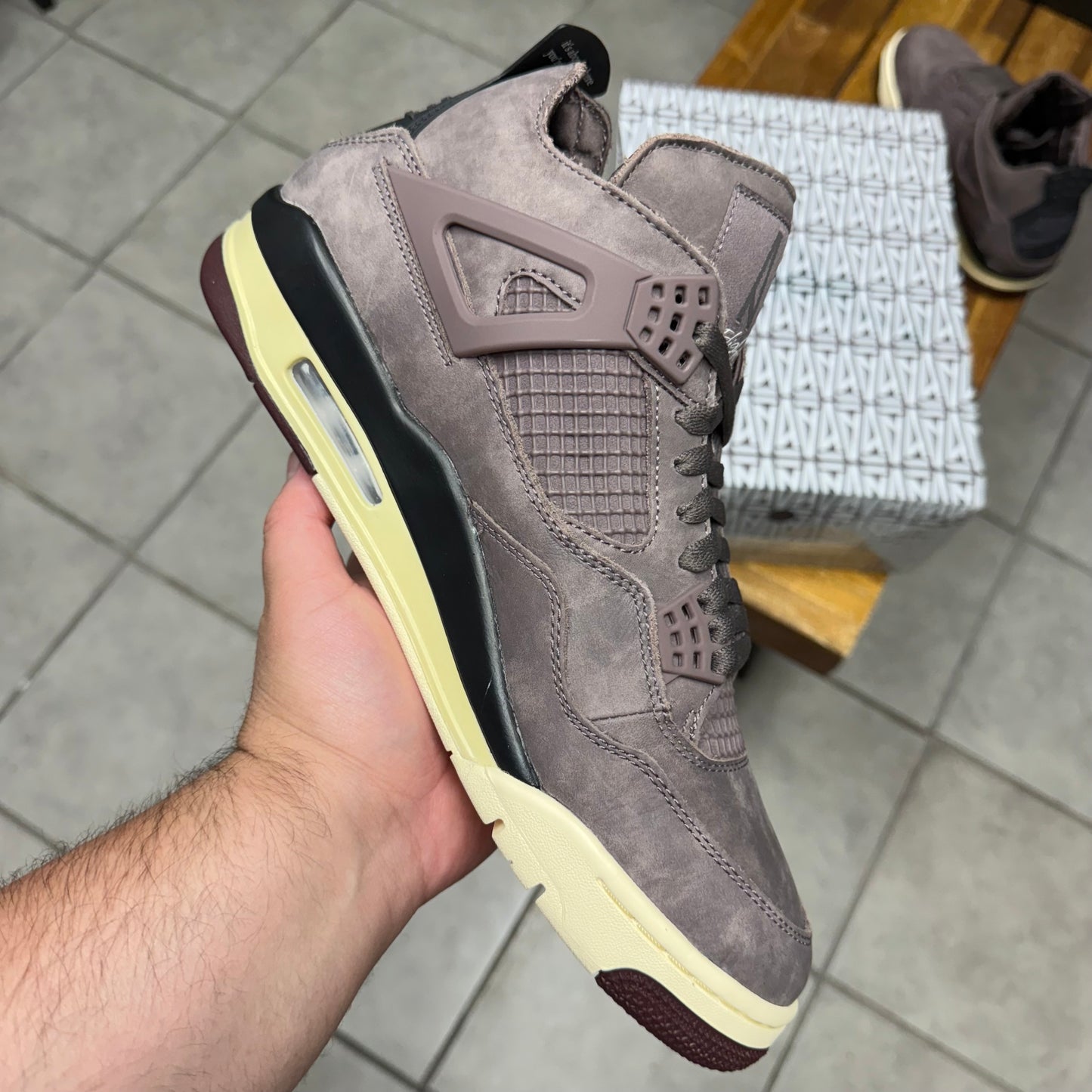 Jordan 4 x A Ma Maniére Violet Ore
