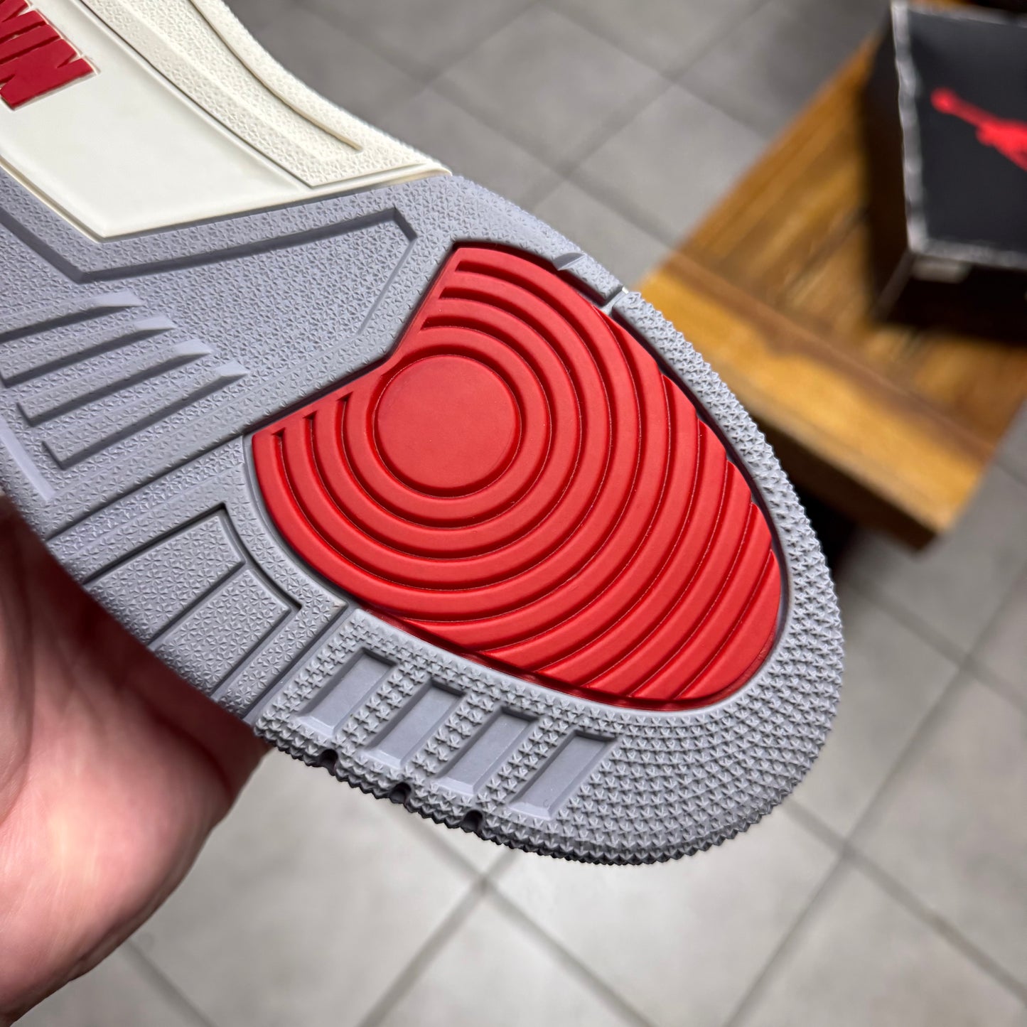Jordan 3 White Cement Reimagined (Worn)