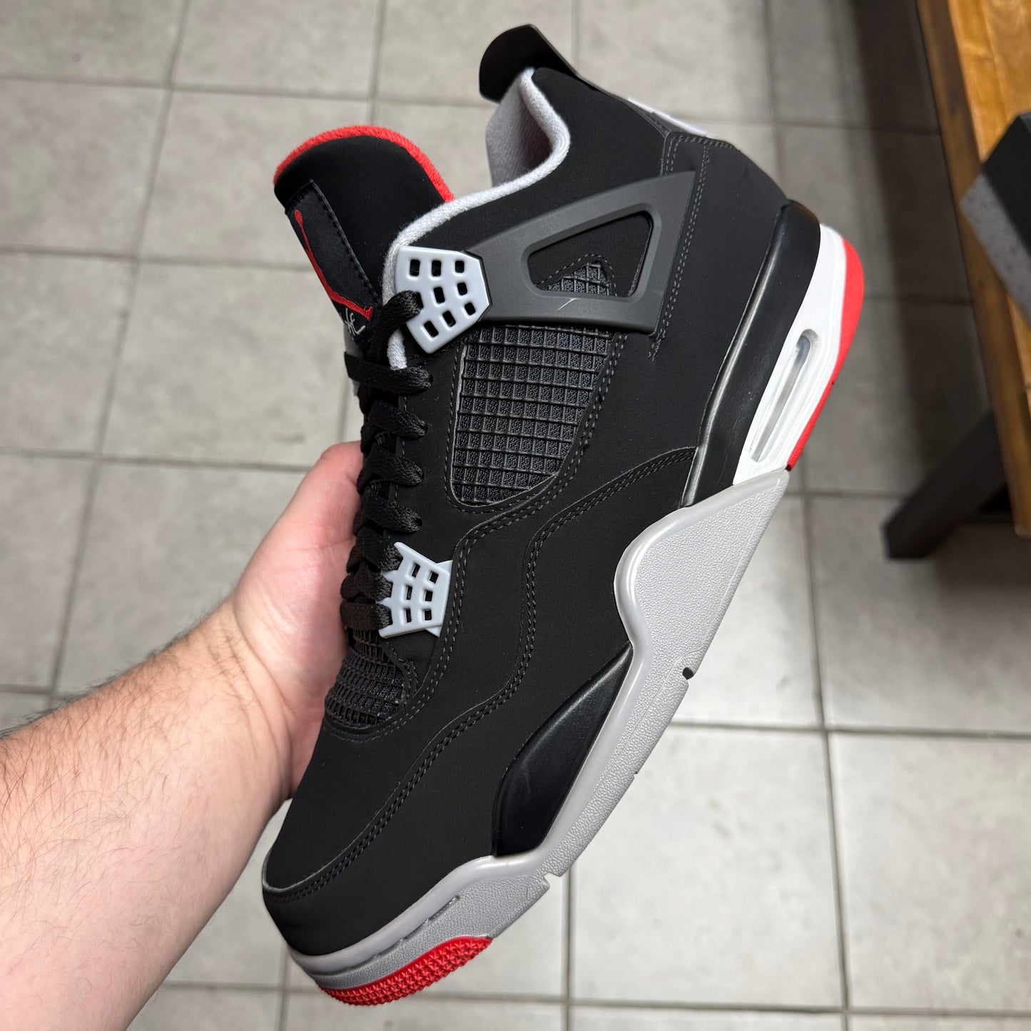 Jordan 4 Bred 2019 (Worn)