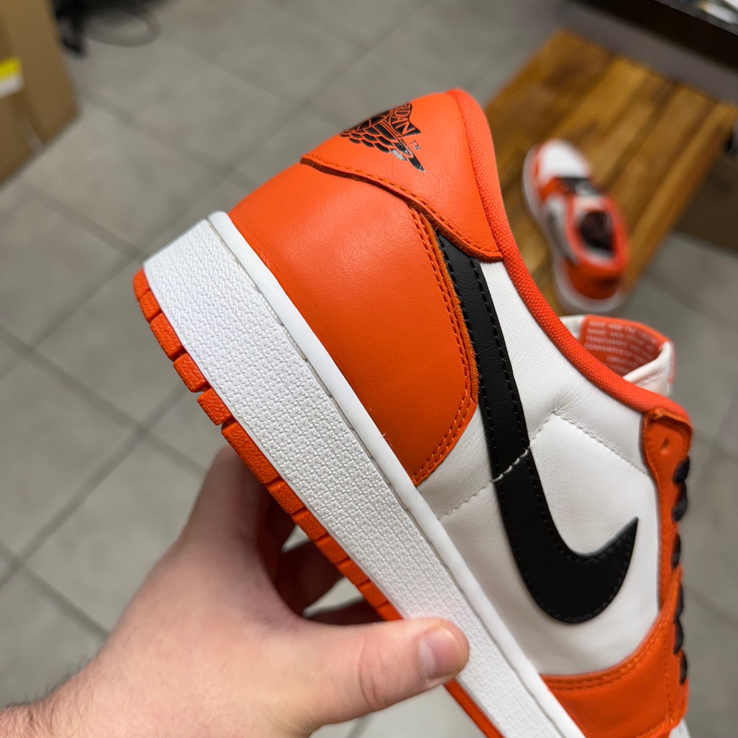 Jordan 1 Low OG Starfish (Worn)