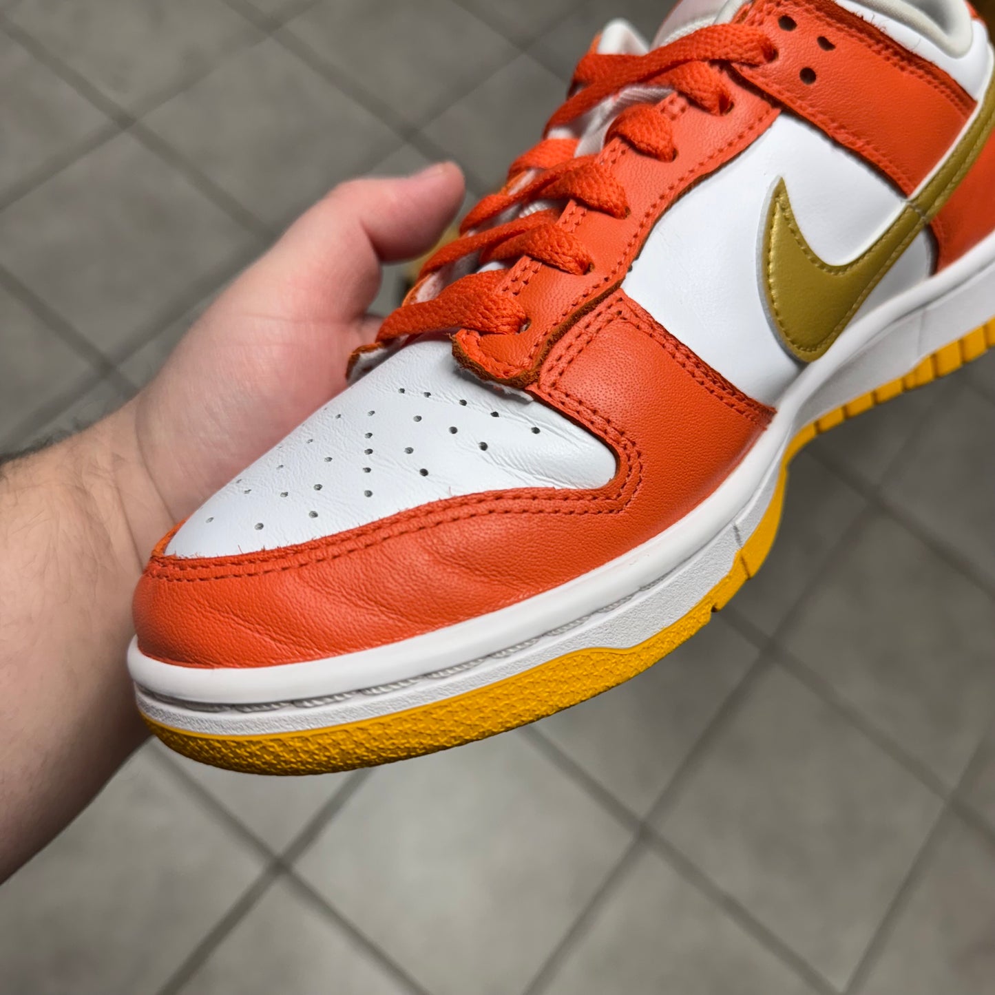 Dunk Low Orange University Gold (Worn)