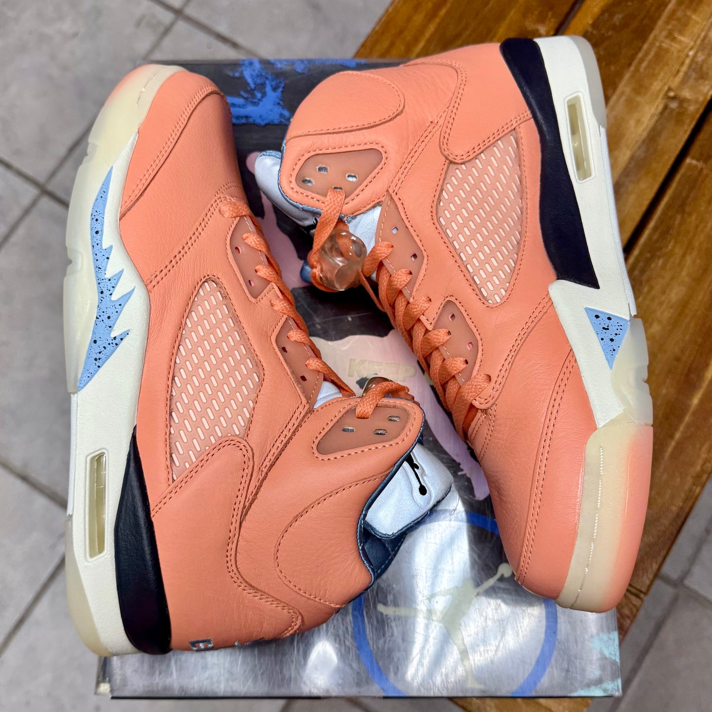 Jordan 5 x DJ Khalid We The Best - Crimson Bliss (Worn)