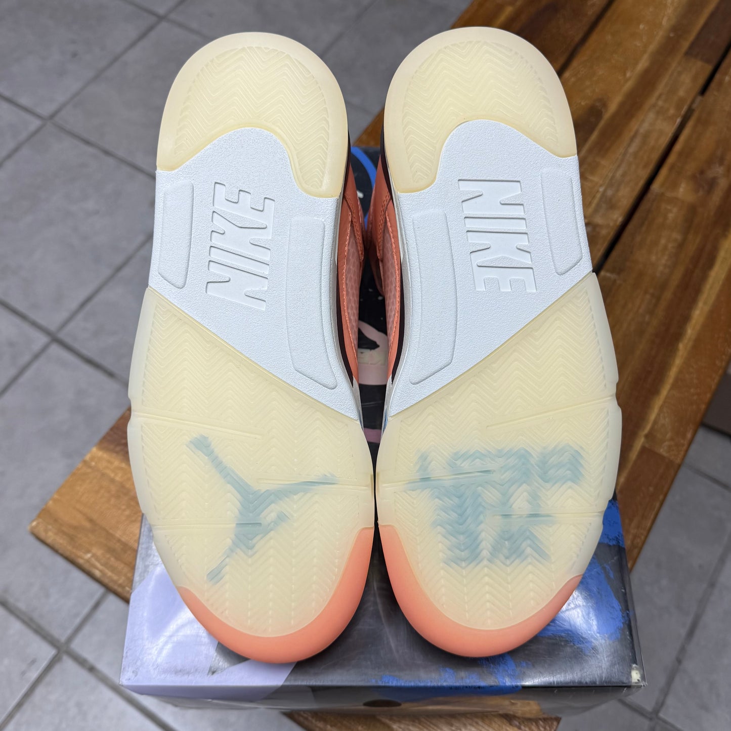 Jordan 5 x DJ Khalid We The Best - Crimson Bliss (Worn)