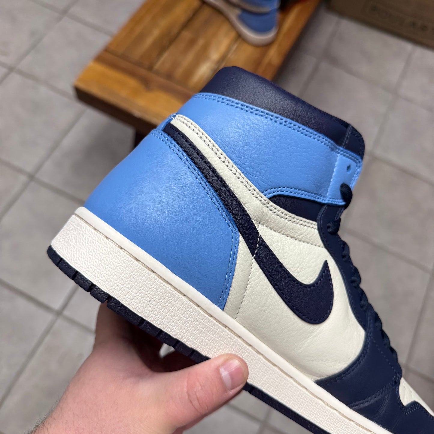 Jordan 1 High OG Obsidian (Worn)